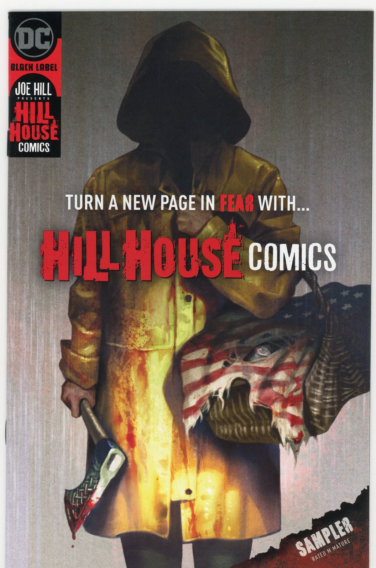 HILL HOUSE COMICS SAMPLER NM FOREBODING COVER KILLER GLOSSY SHEEN