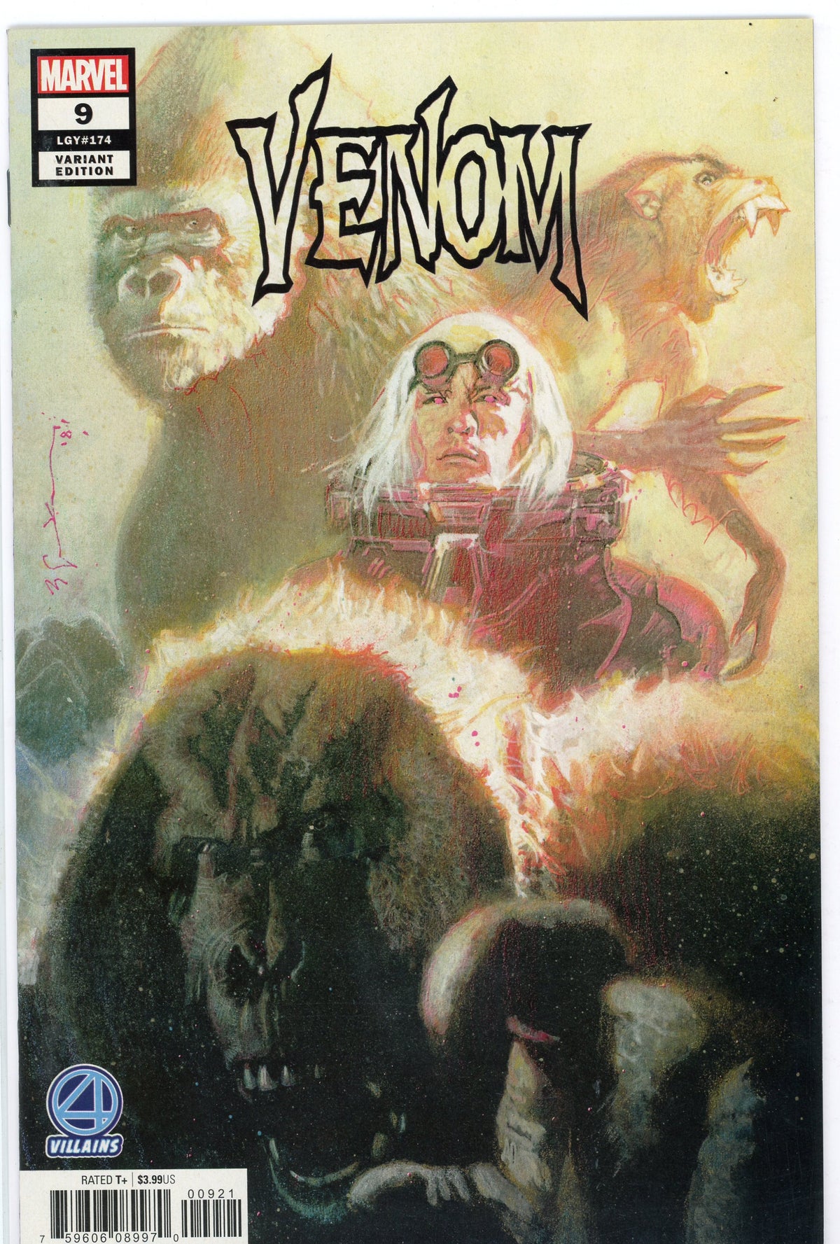 VENOM #9 VARIANT EDITION NM CLASSIC COVER DELIGHTFUL GLOSSY SHEEN
