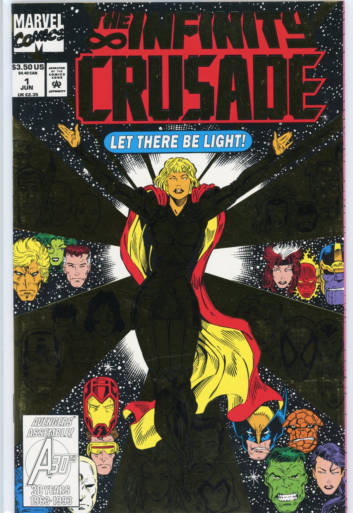 INFINITY CRUSADE #1 NM MIND BLOWING COVER STUNNING GLOSS