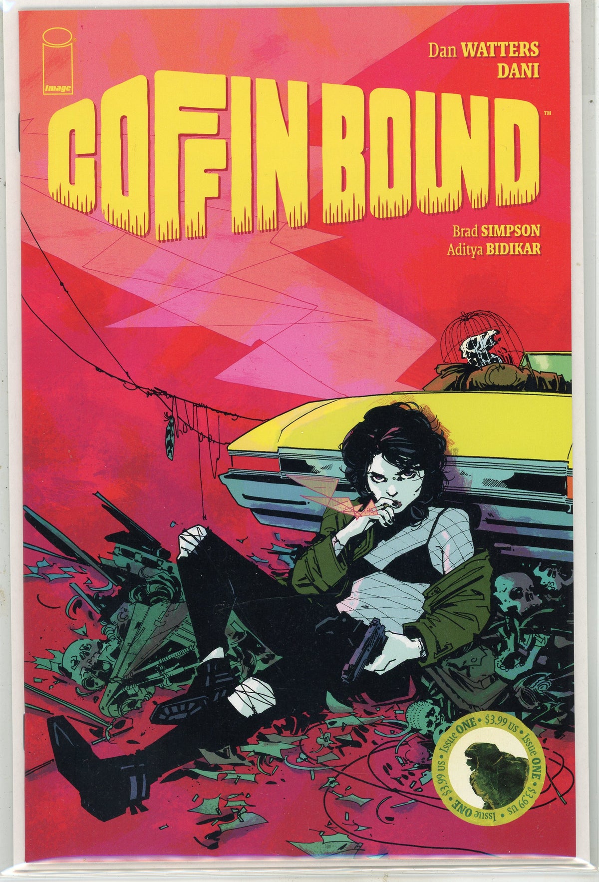 COFFINBOUND #1 NM FANTASTIC GLOSS WONDROUS COVER TERRIFYING