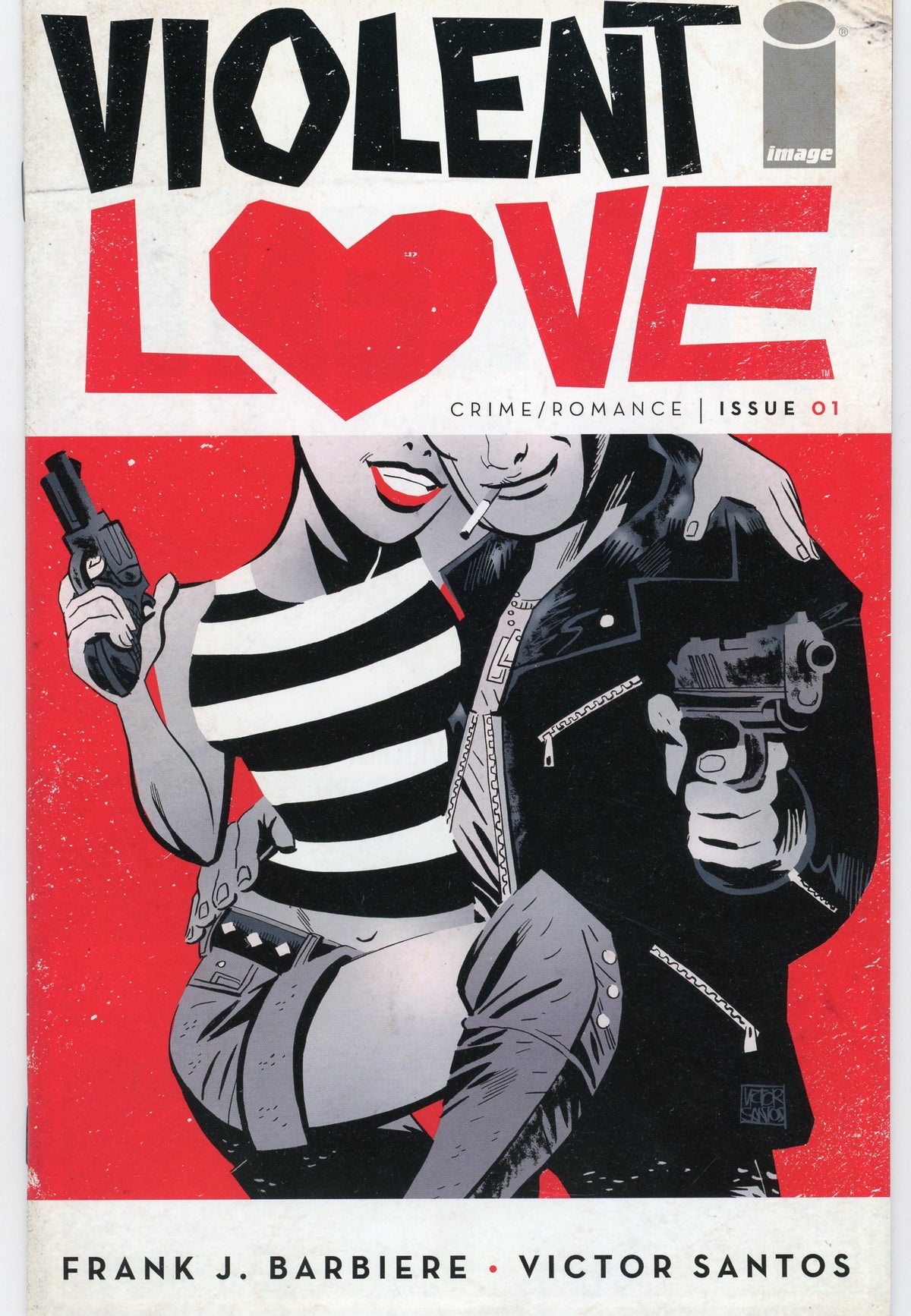 VIOLENT LOVE #1 NM AWESOME COVER EXQUISITE GLOSSY SHEEN