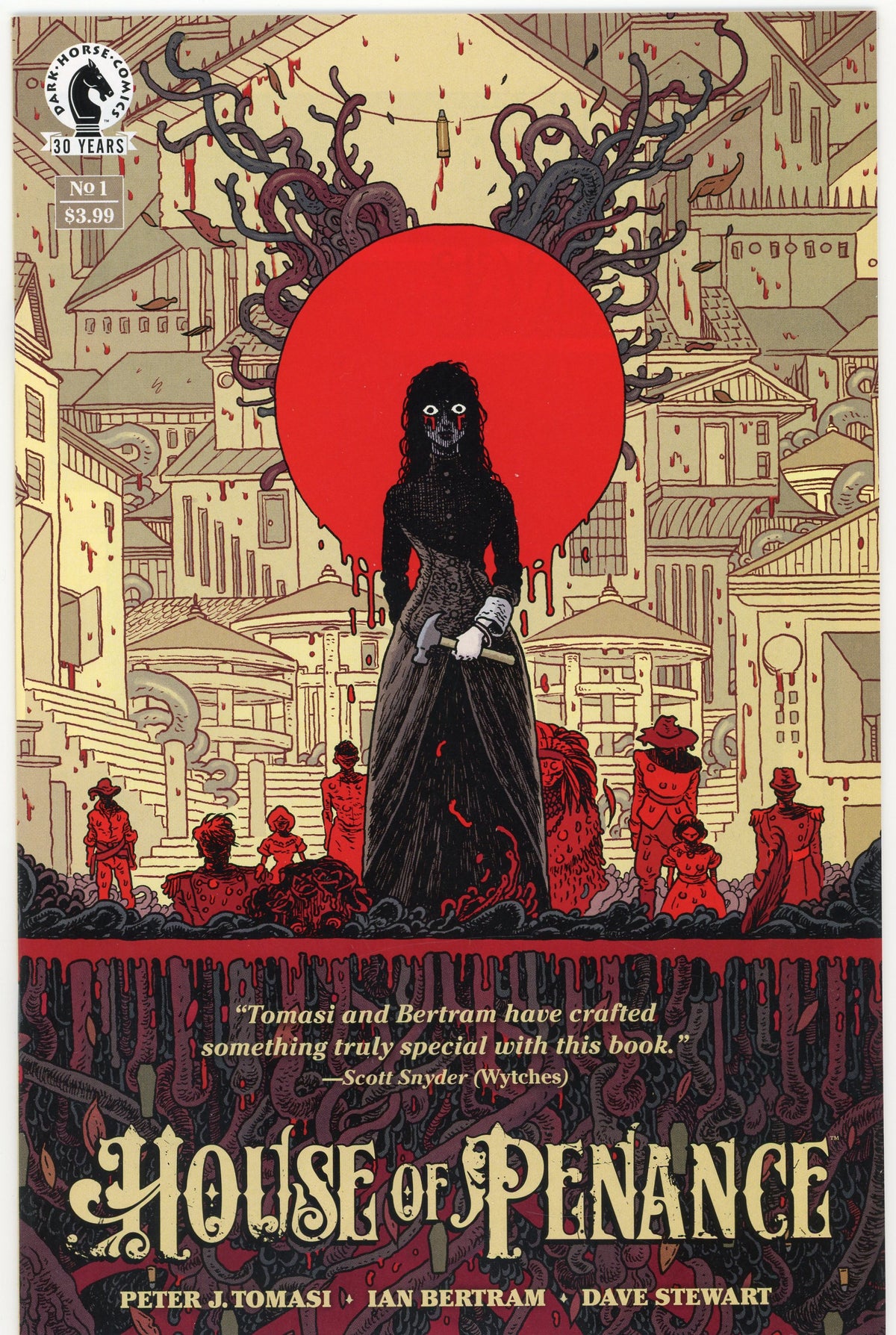 HOUSE OF PENANCE #1 NM MAGNIFICENT COVER DARK HORSE COMICS GREAT SHEEN