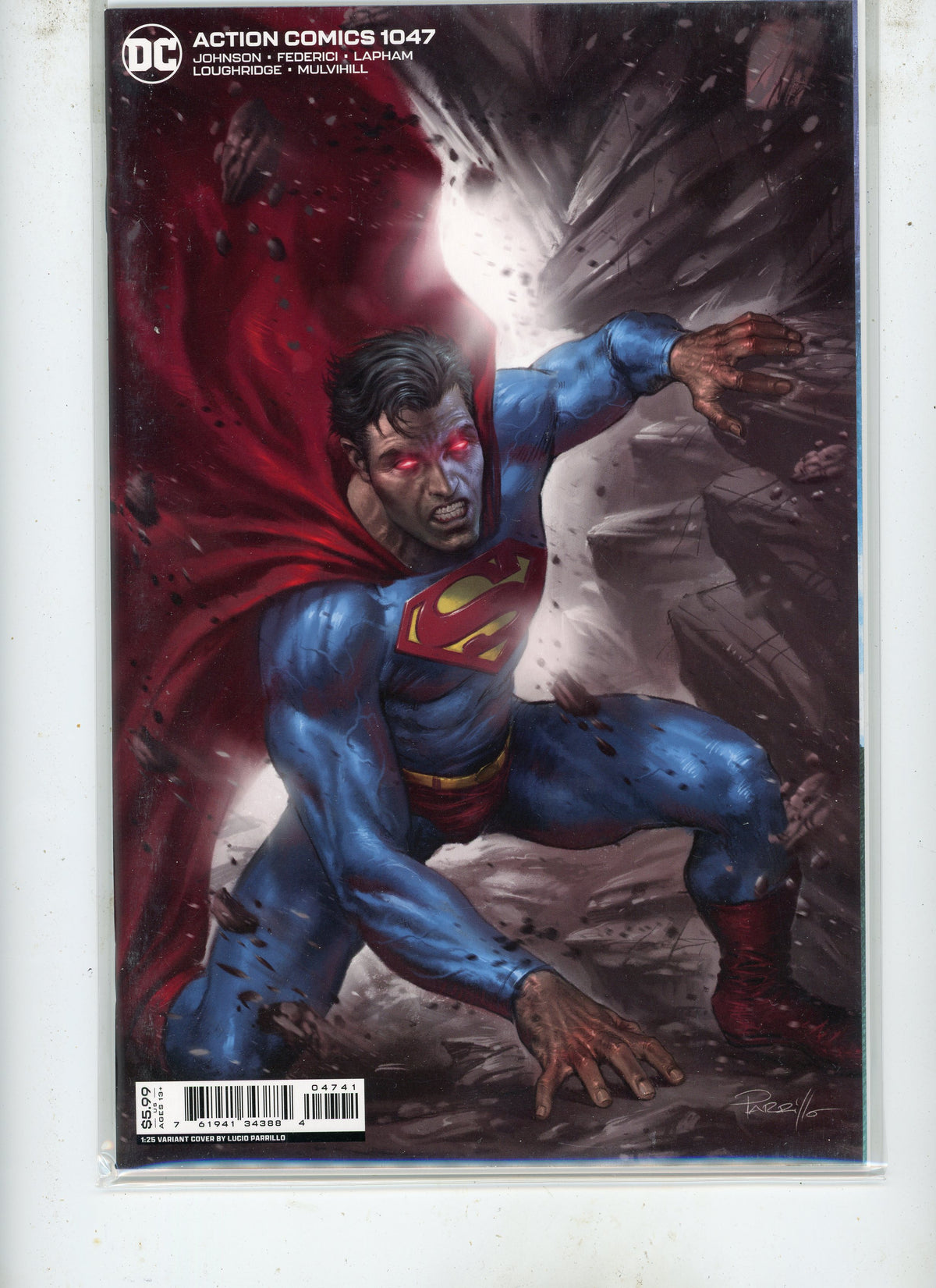 Action Comics #1047 (2022) DC Comics – 1:25 Retailer Incentive Variant Cover