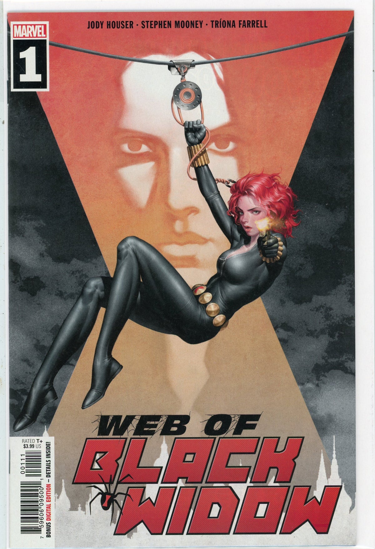 WEB OF BLACK WIDOW #1 NM GORGEOUS PAINTED COVER AMAZING SHINE