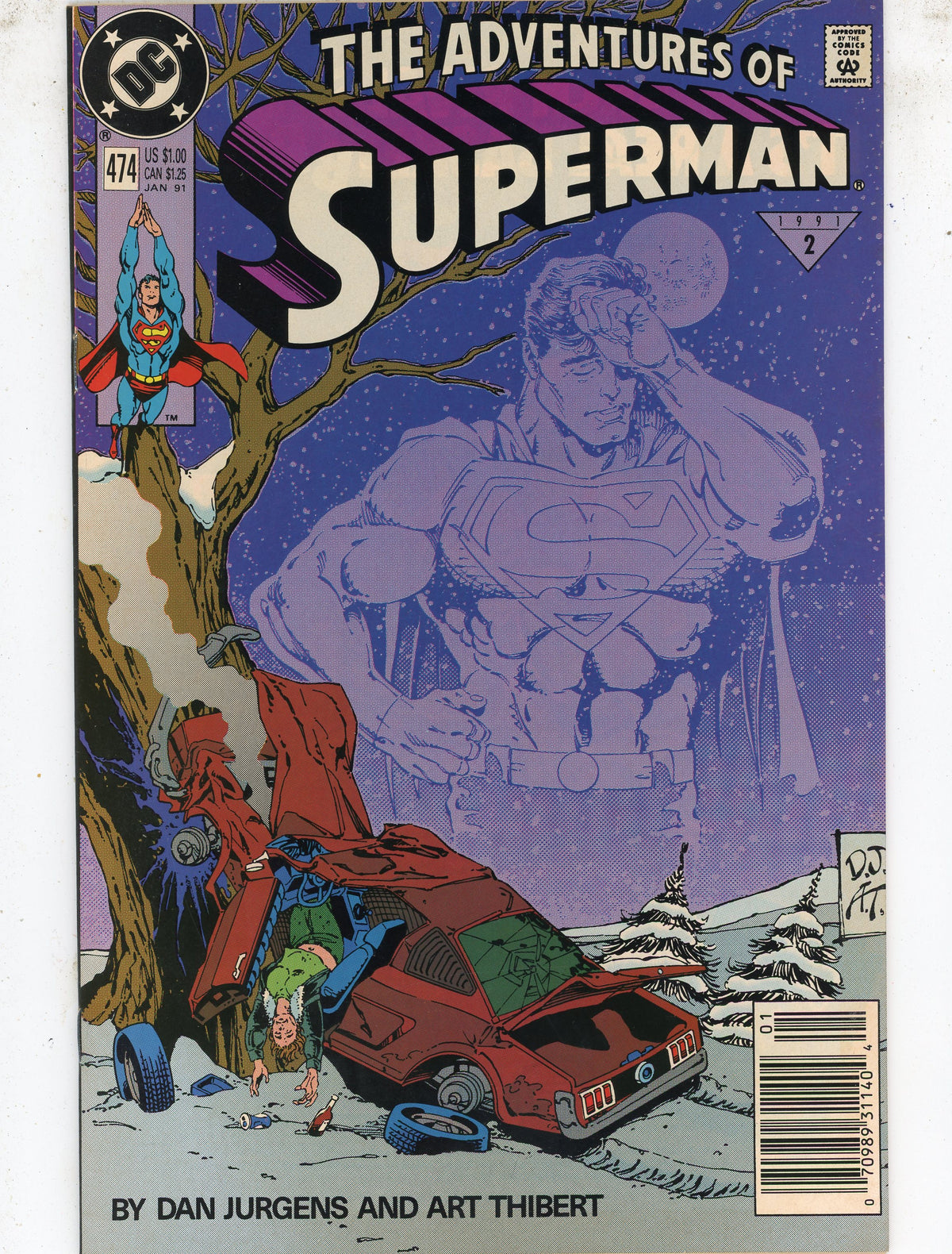 Adventures of Superman #474 (1991) DC Comics