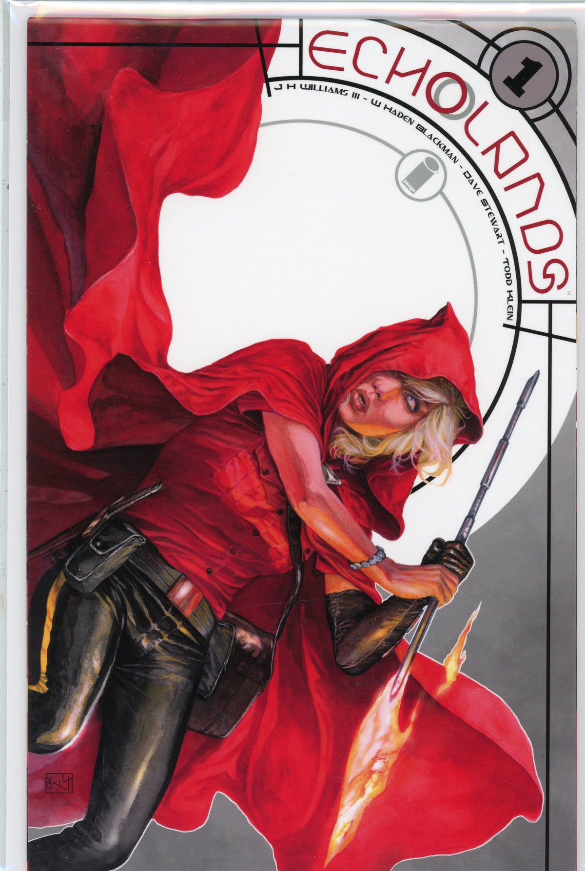 TECHNOLANDS  #1 NM WILLIAMS WORK SUPER GLOSSY COVER AND COLORS