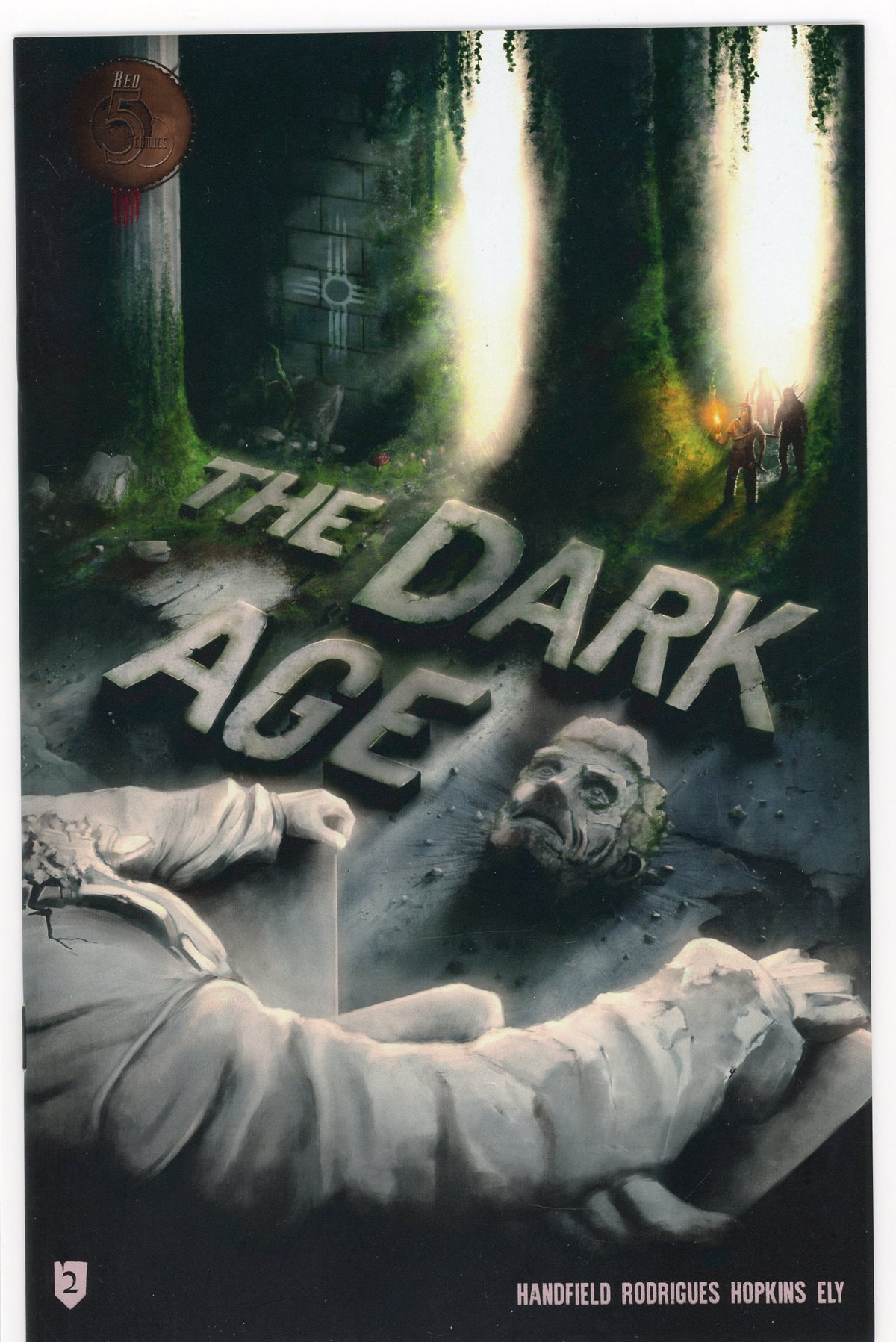 THE DARK AGE #2 NM SHOCKING COVER GLISTENING GLOSS