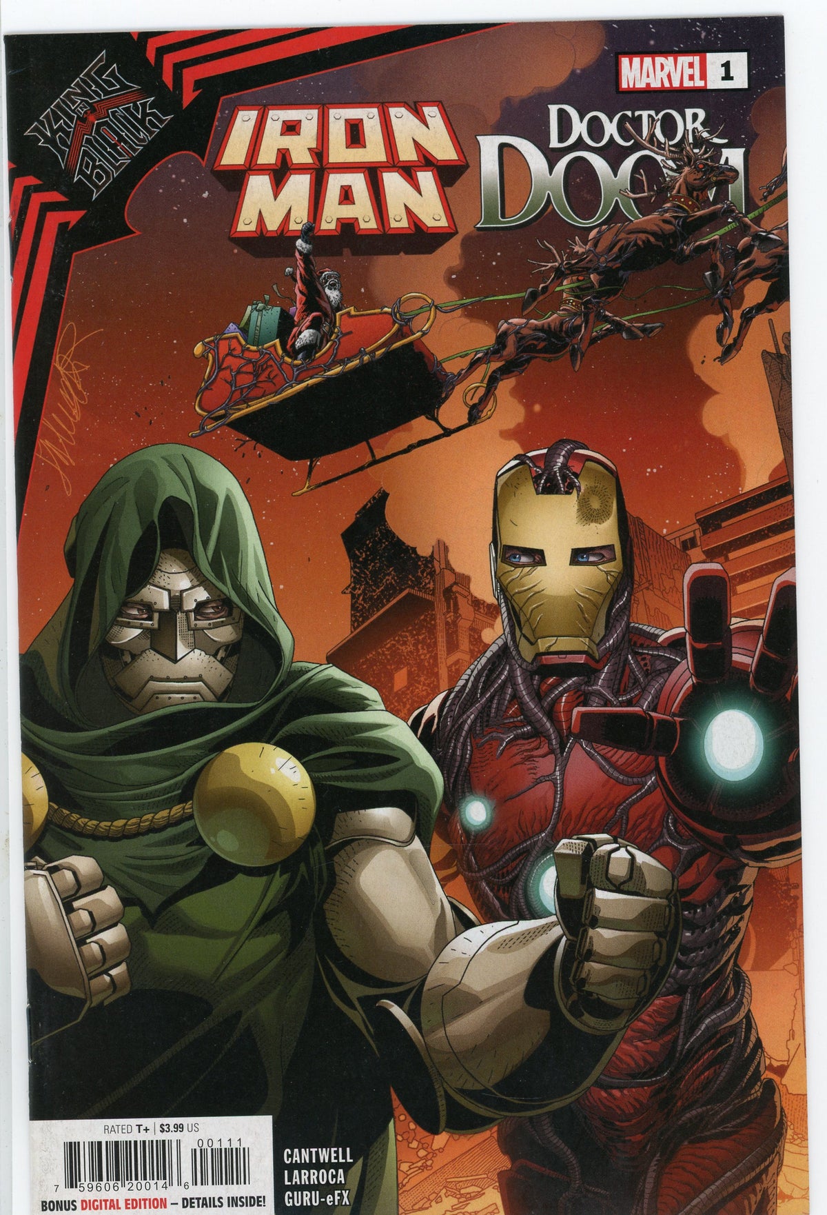 IRONMAN DOCTOR DOOM #1 NM COMPELLING COVER NICE GLOSS