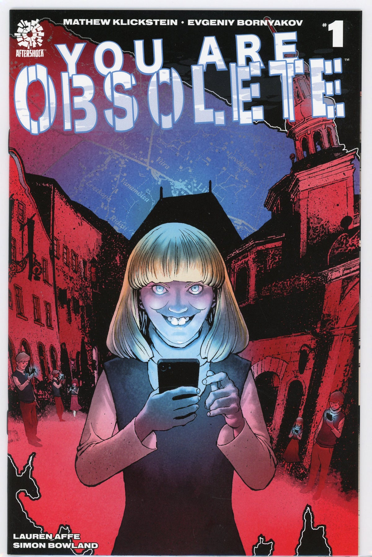 YOU ARE OBSELETE #1 NM HORRIFYING COVER GLITTERING GLOSS