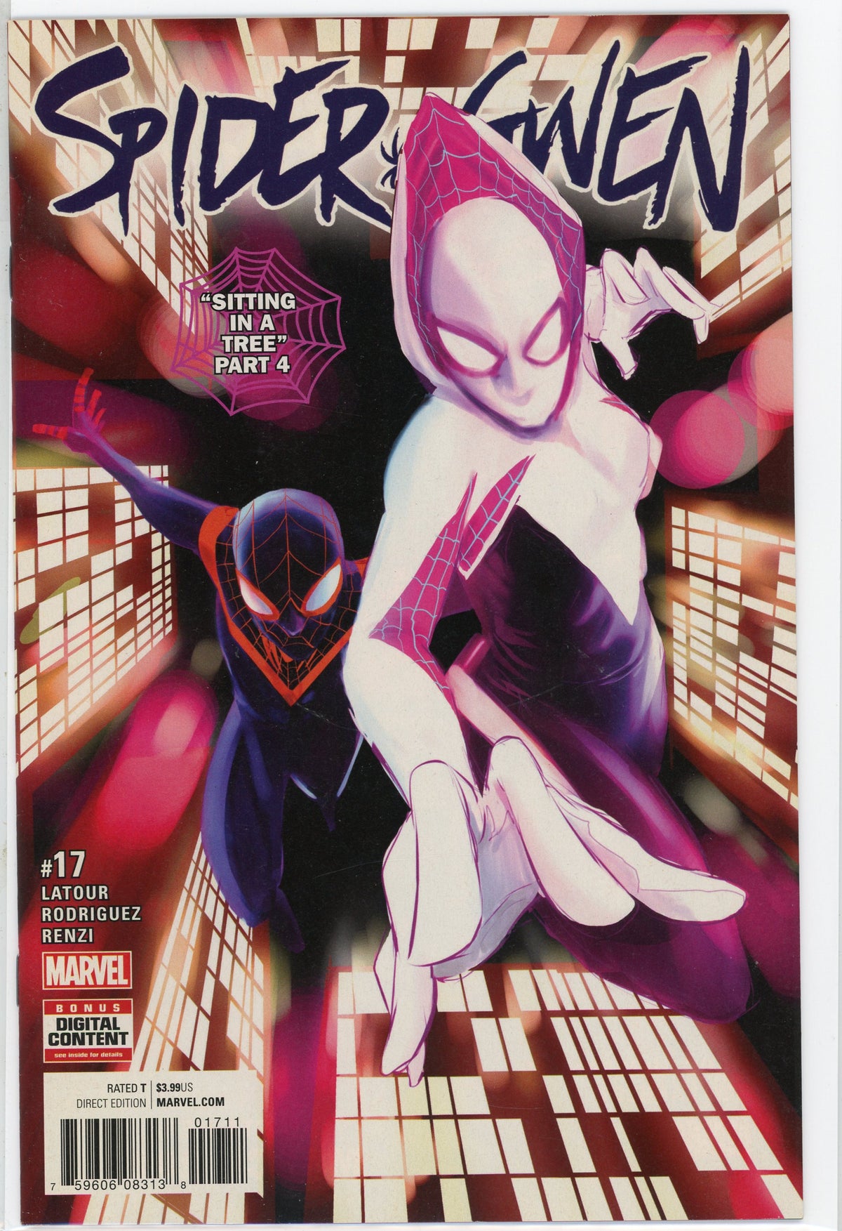 SPIDER GWEN #17 NM DAZZLING COVER BRILLIANT SHINE