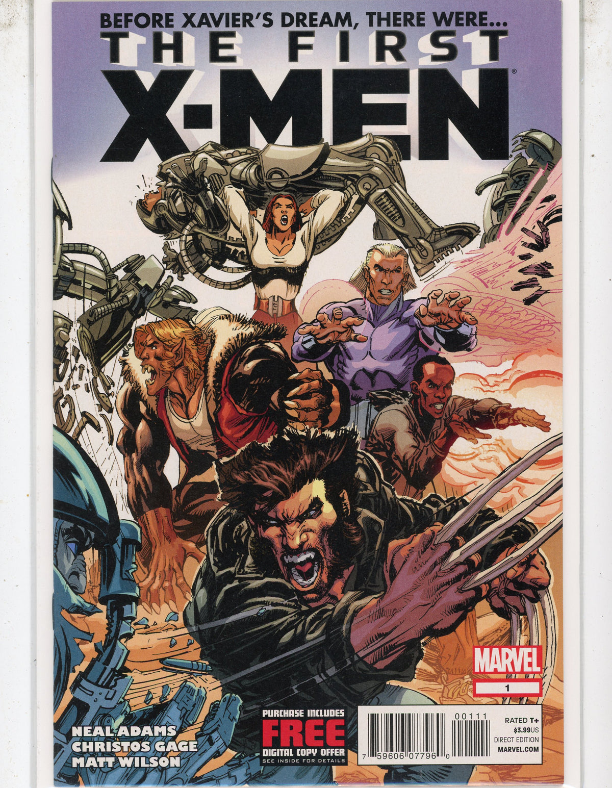 First X-Men #1 (2012) Marvel Comics