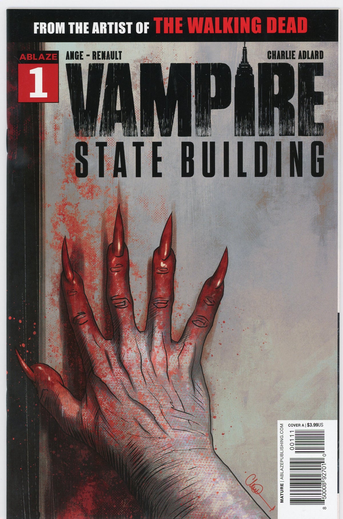 VAMPIRE STATE BUILDING #1 NM AMAZING GLOSS HORRIFYING COVER GEM