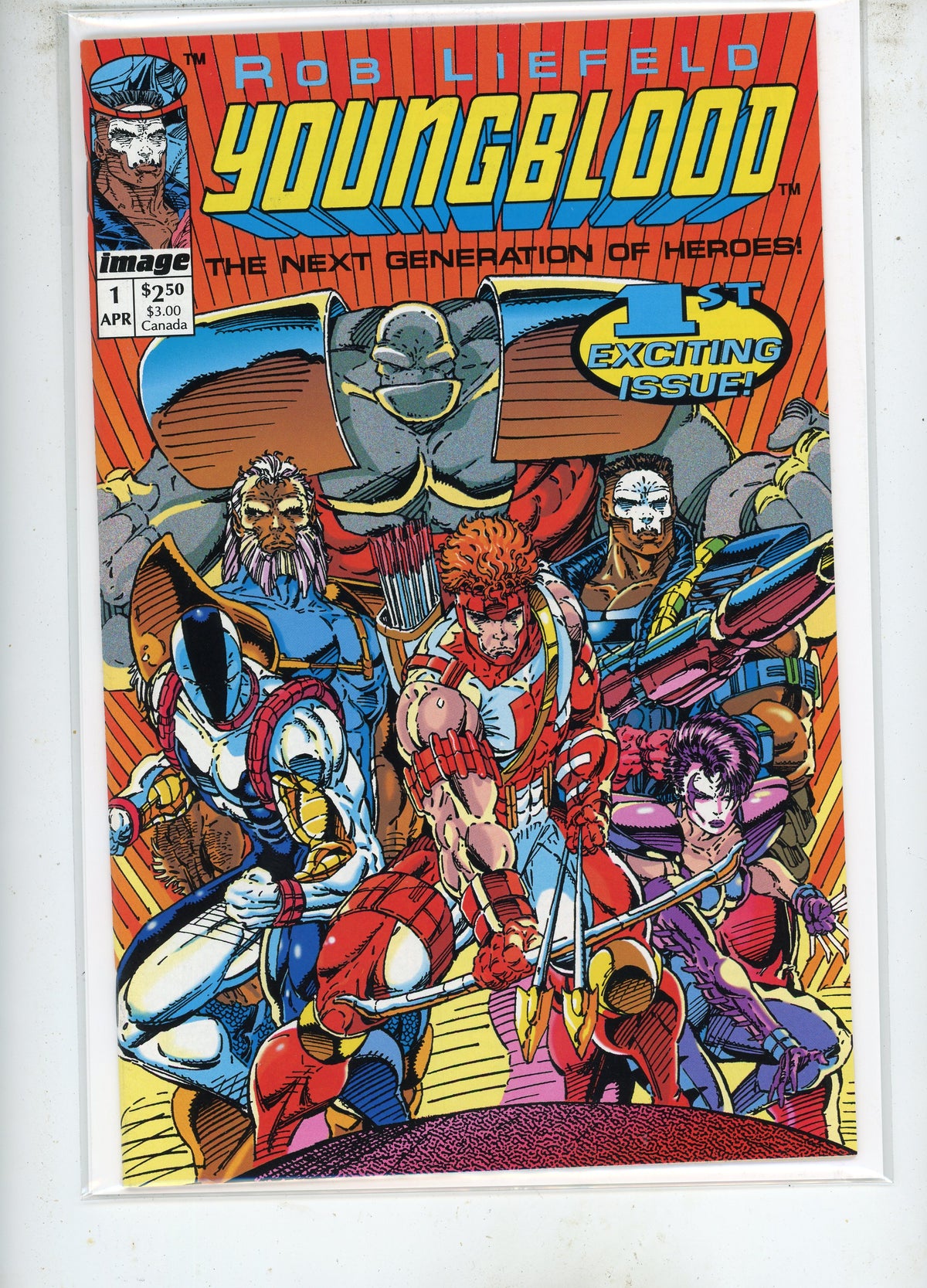 Youngblood #1 (1992) Image Comics – Rob Liefeld