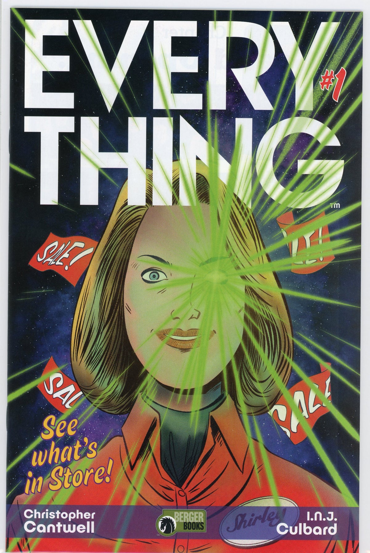 EVERYTHING #1 NM VIBRANT COLOR HUES MAGNIFICENT COVER GEM