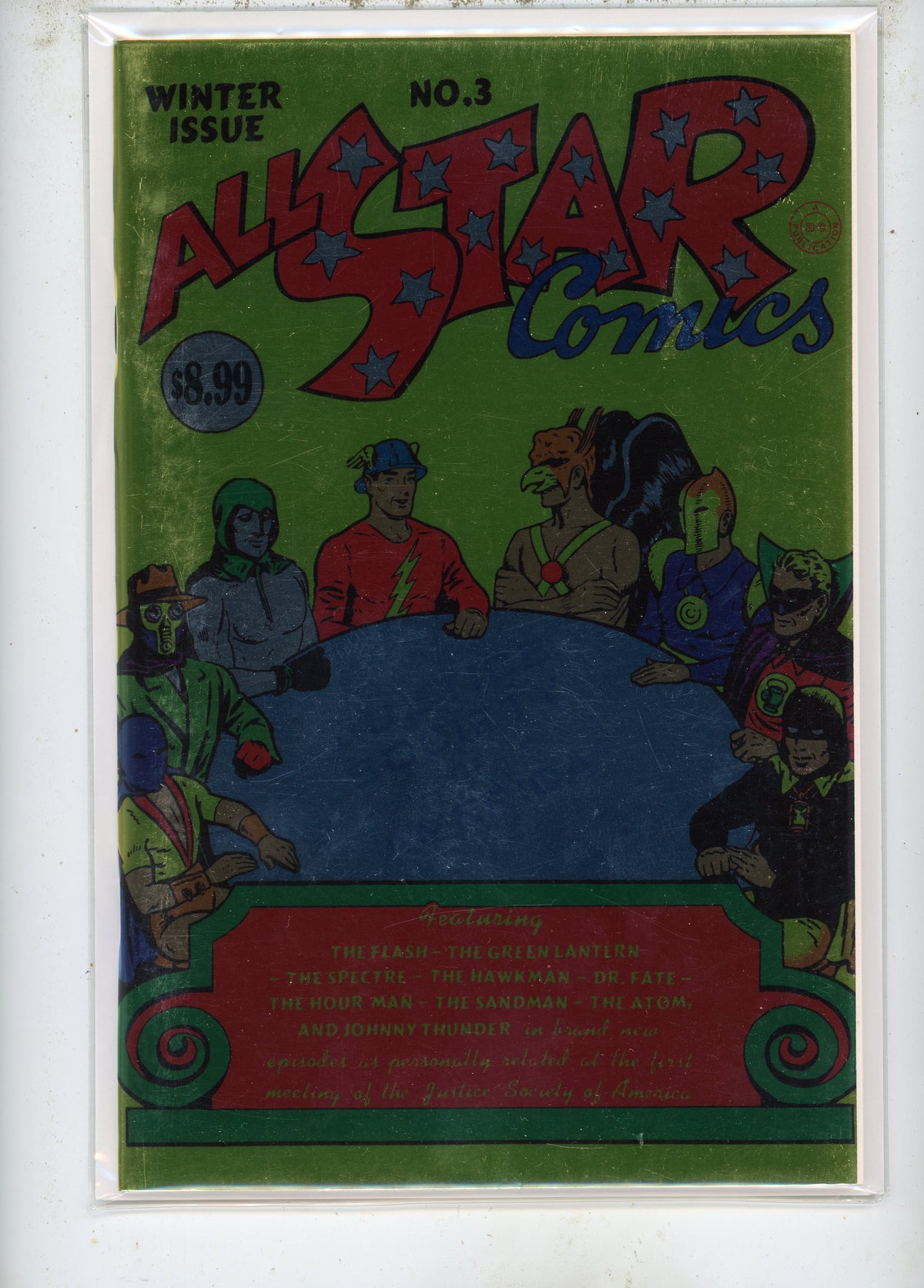 All-Star Comics #3 Facsimile Edition (2023) DC Comics – Foil Cover
