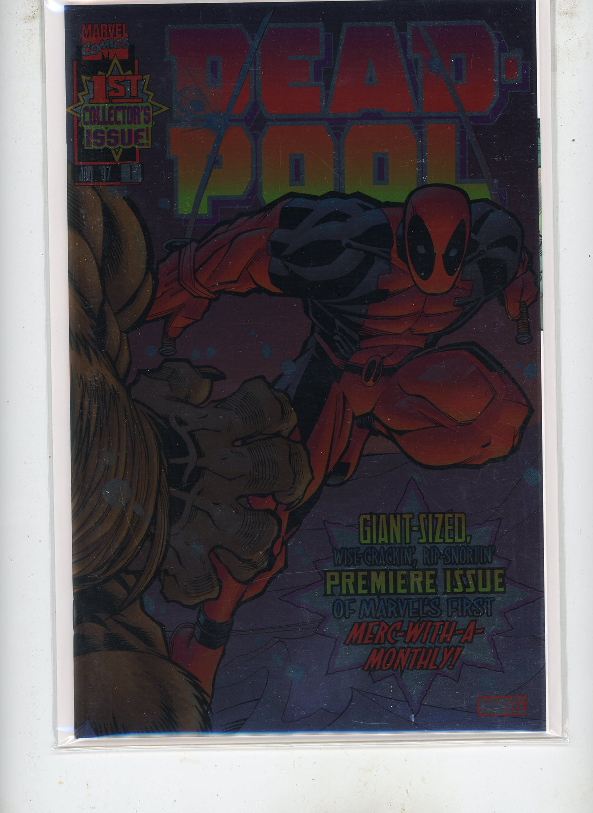 Deadpool #1 Facsimile Edition (2024) Marvel Comics – Foil Cover