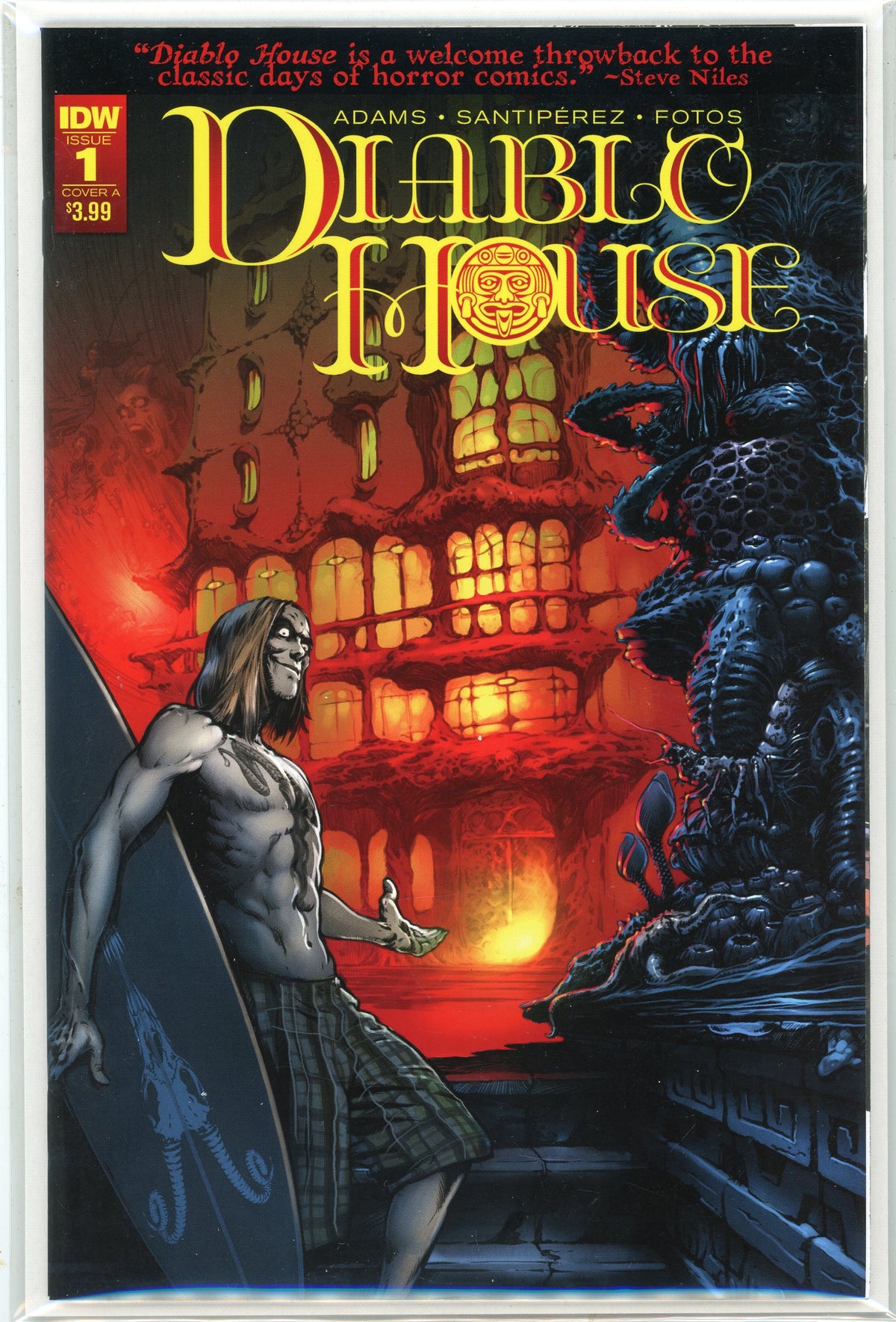 DIABLO HOUSE #1 COVER A NM GORGEOUS COVER INCREDIBLE SHEEN