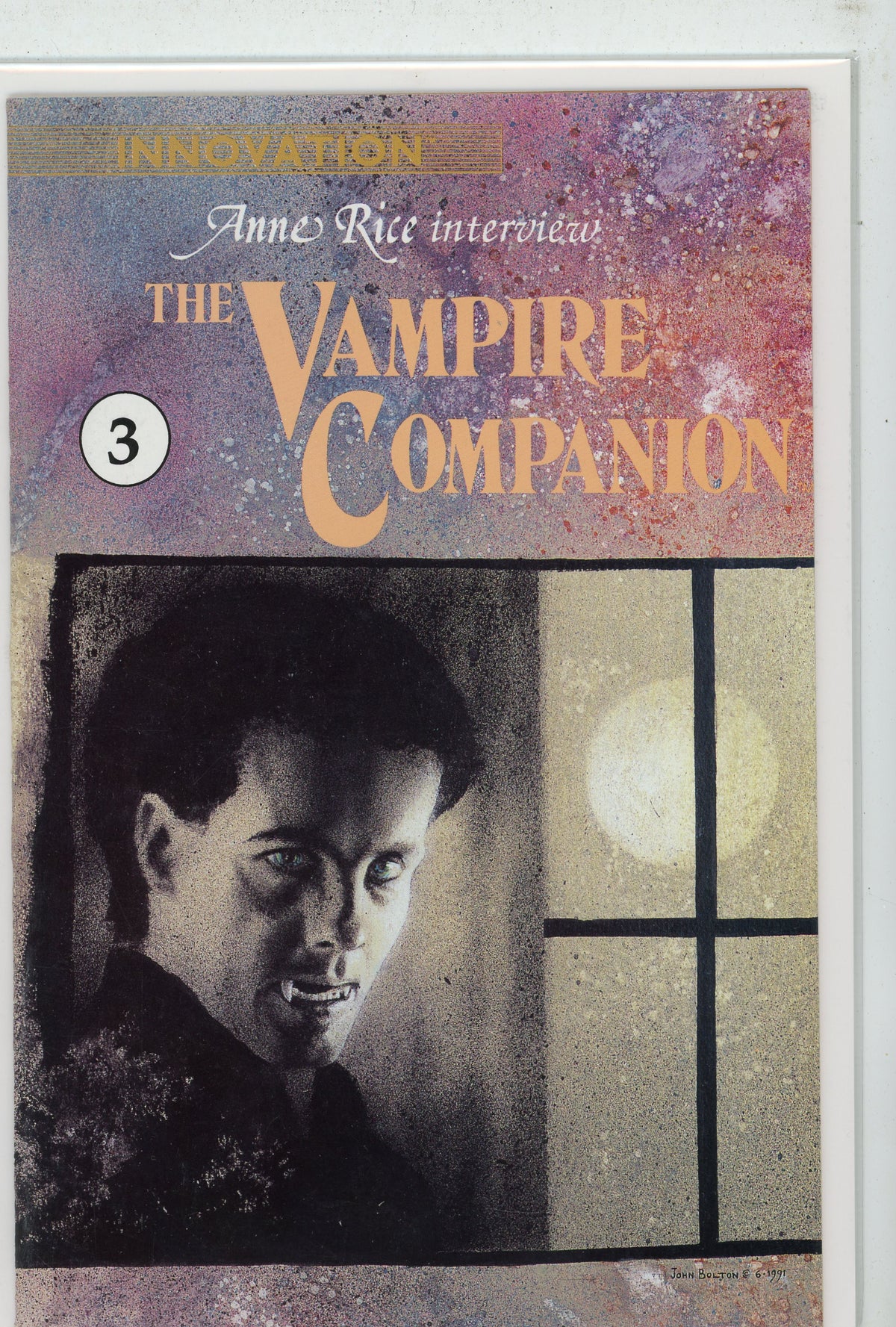 ANNE RICE INTERVIEW THE VAMPIRE COMPANION #3 NM BRILLIANT GLOSS