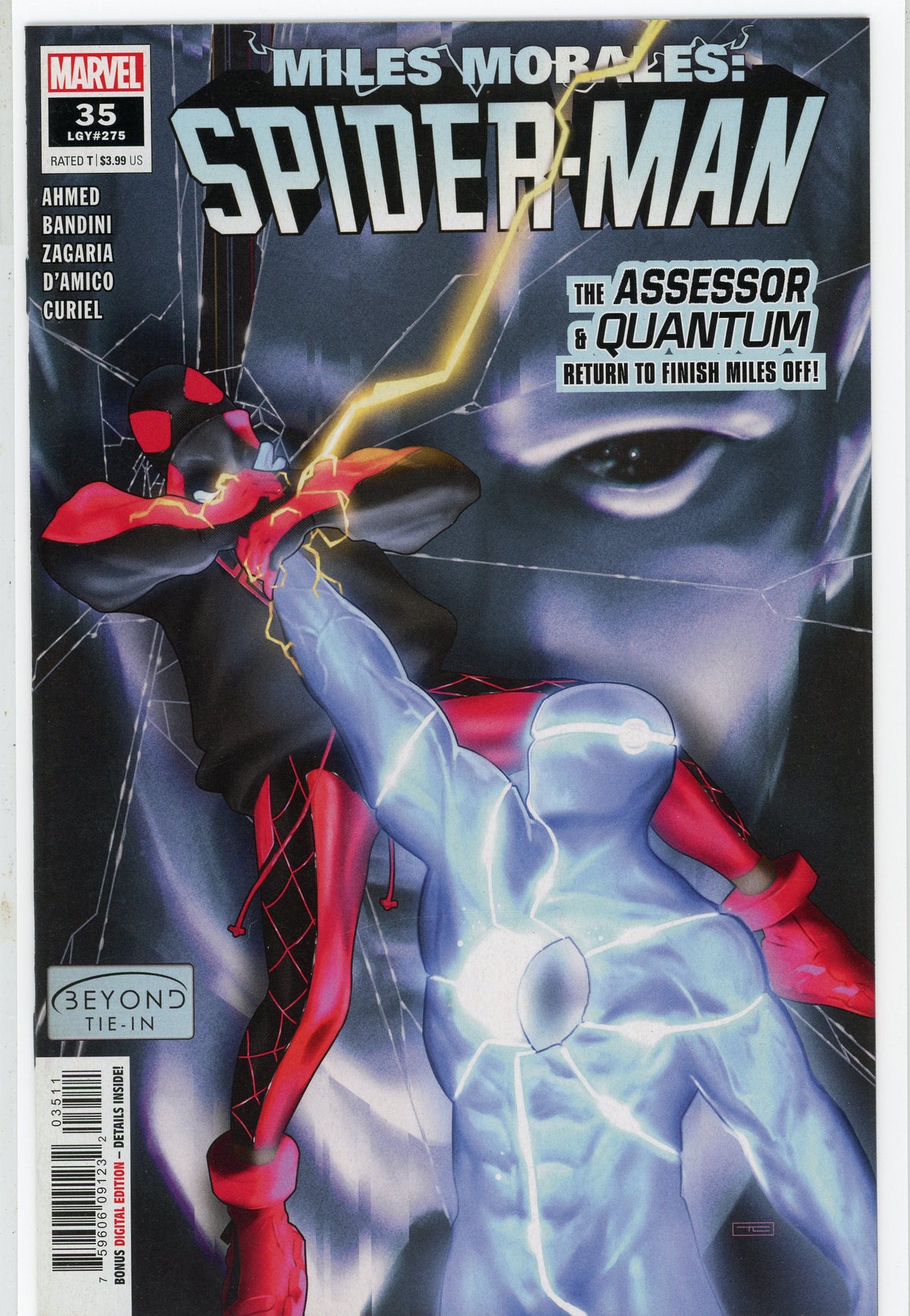 MILES MORALES SPIDERMAN #35 NM STUNNING COVER FANTASTIC GLOSS