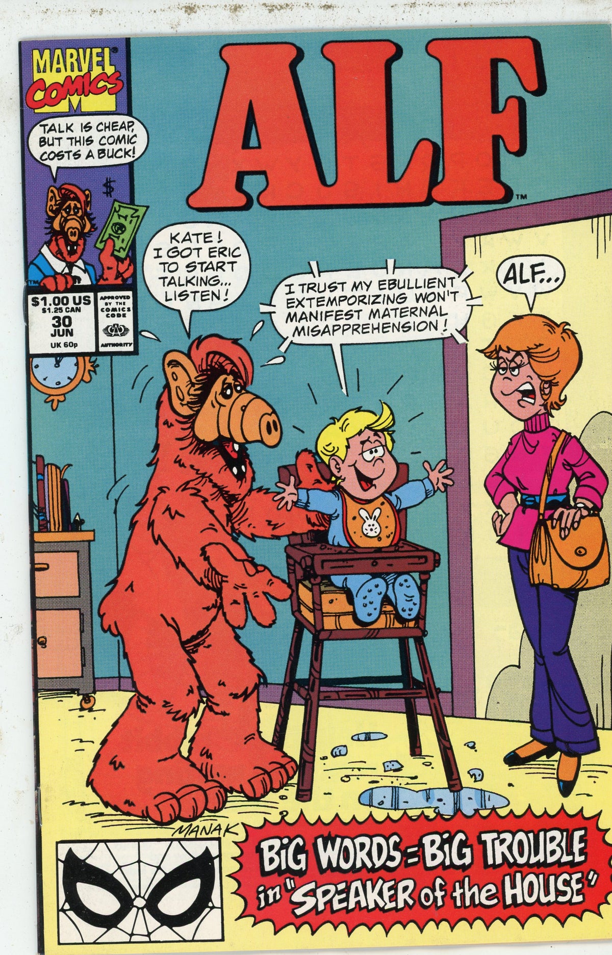 ALF #30 (1991) Marvel Comics