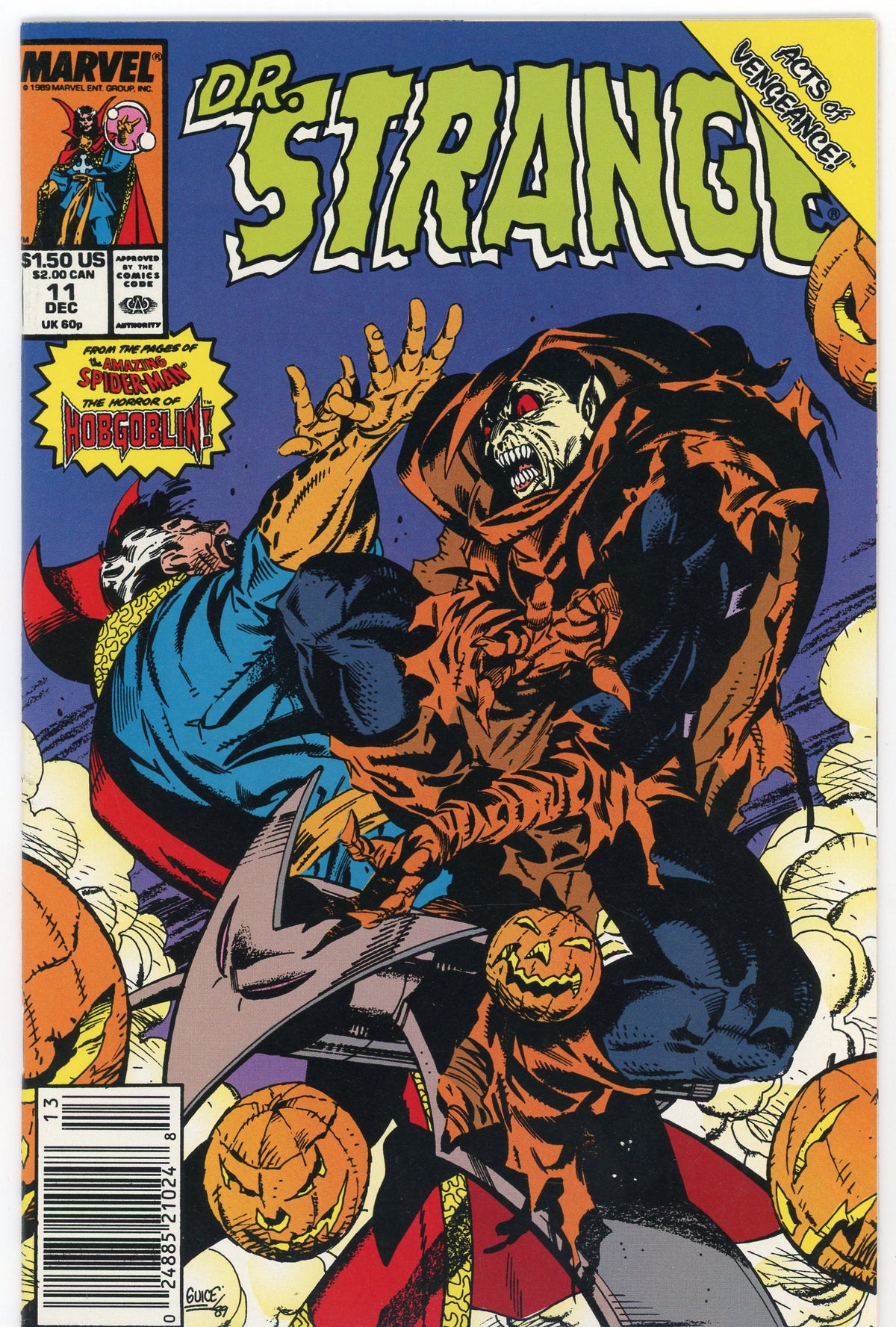 DR. STRANGE #11 NM RARE NEWSTAND ALL OUT BATTLE COVER NICE GLOSS