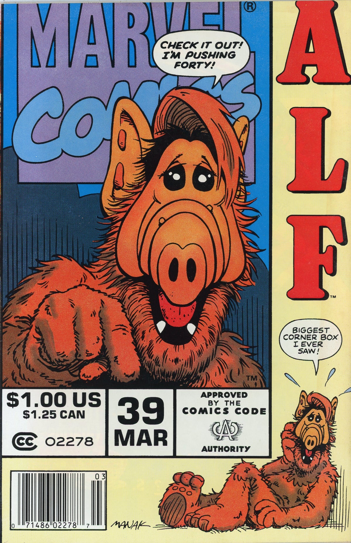 ALF #39 (1991) Marvel Comics