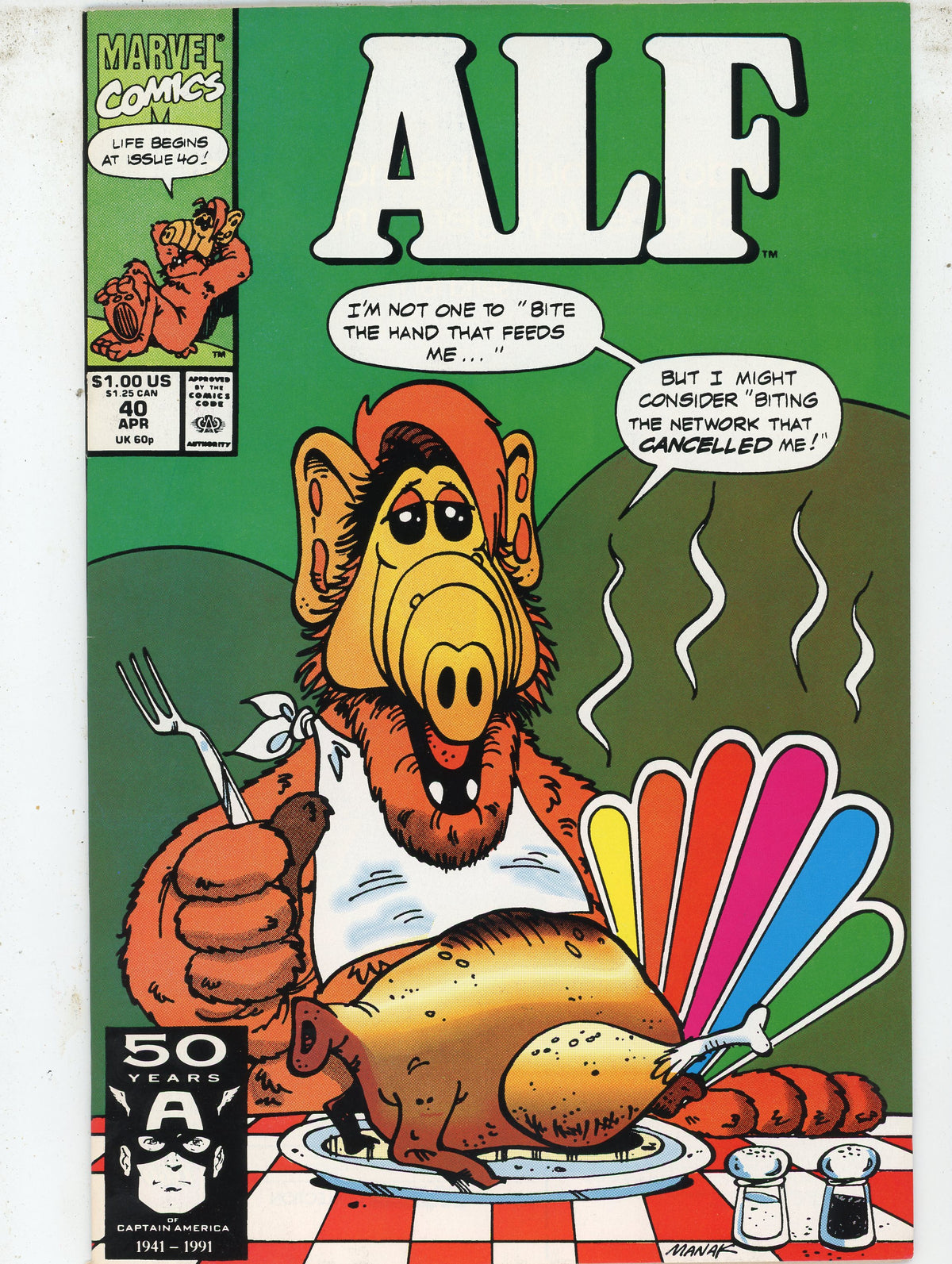ALF #40 (1992) Marvel Comics