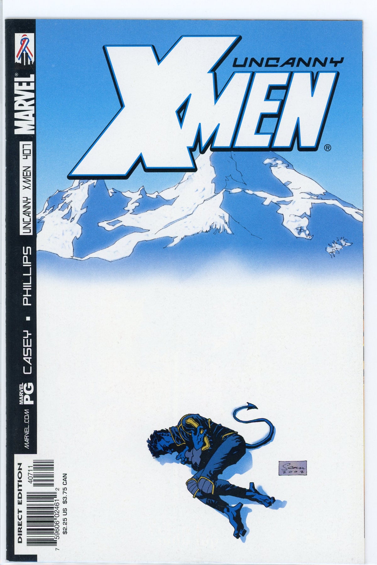 UNCANNY X-MEN #407 NM MAGNIFICENT COVER GLOSSY SHEEN
