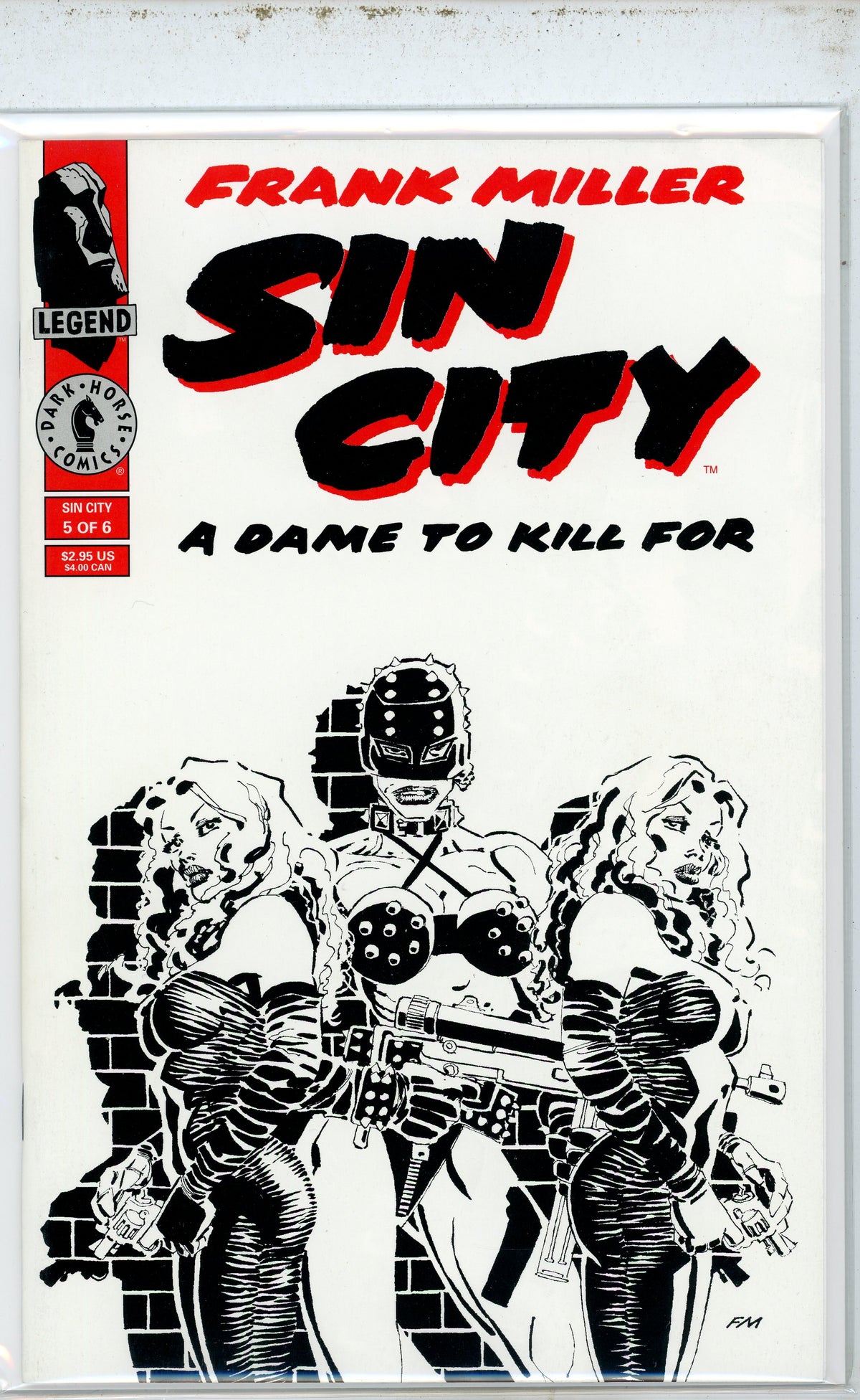 FRANK MILLER SIN CITY A DAME TO KILL FOR #5 OF 6