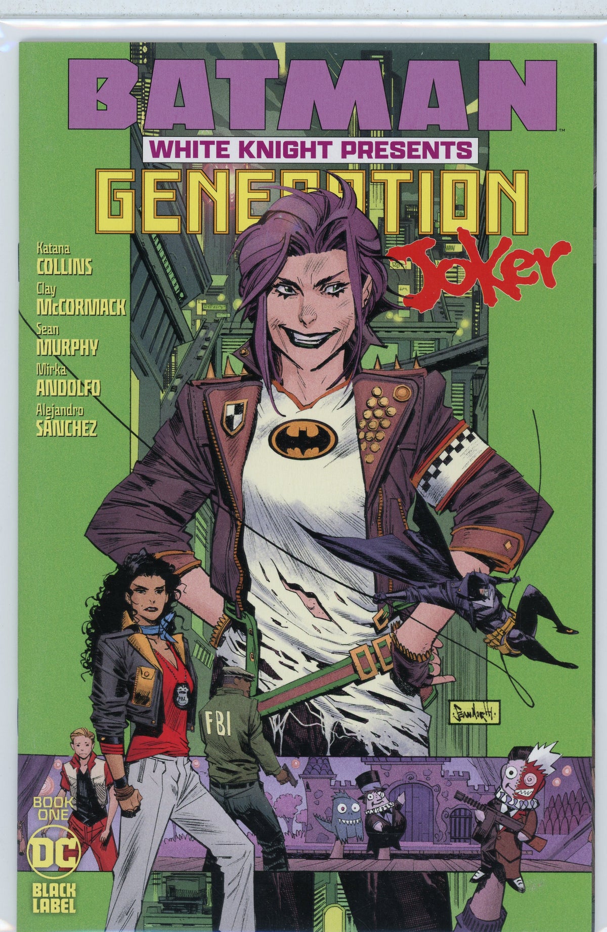 BATMAN THE WHITE KNIGHT PRESENTS GENERATION JOKER #1 NM SEAN MURPHY COVER NICE COLORS