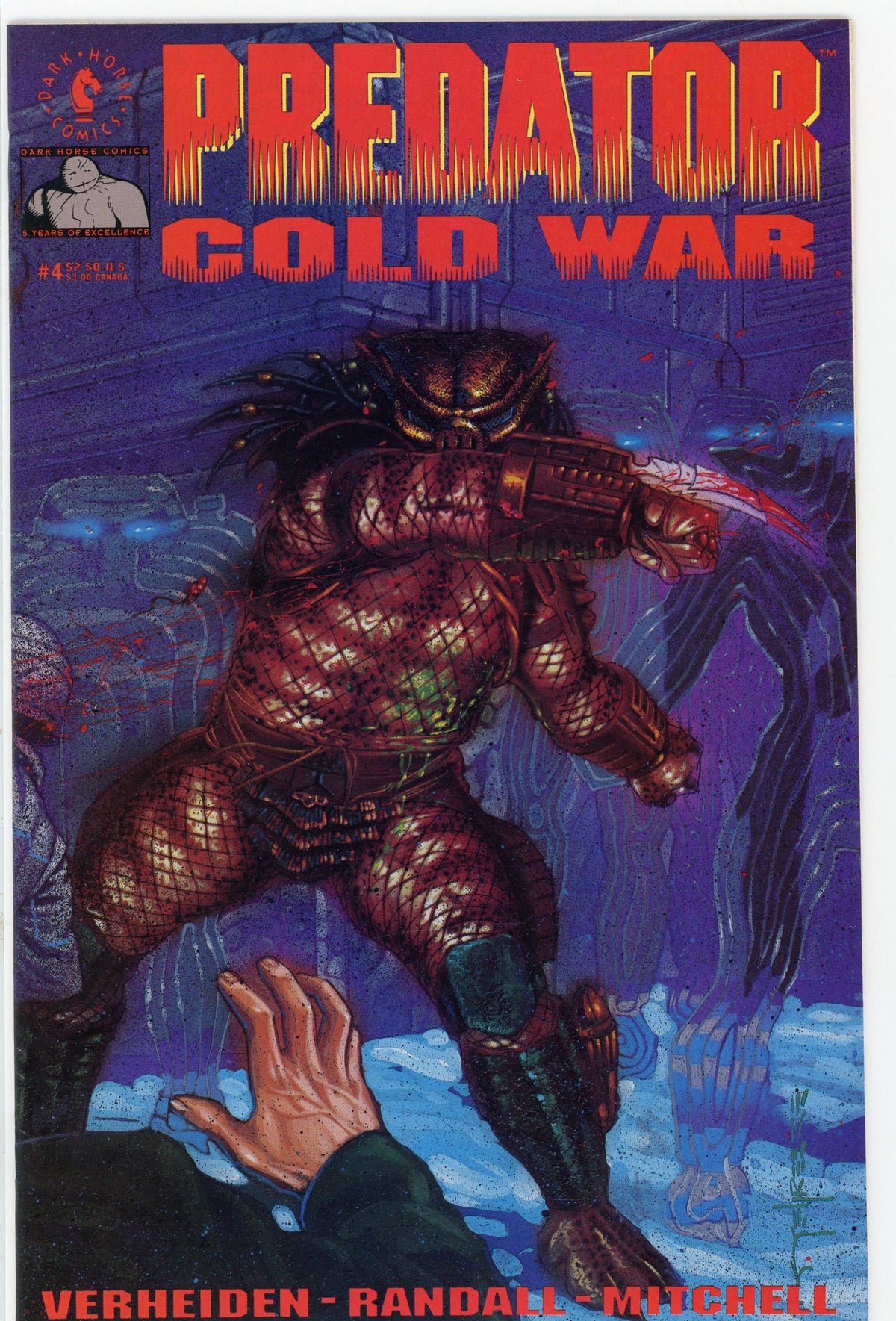 PREDATOR COLD WAR #4 NM AWESOME COVER BRILLIANT GLOSS