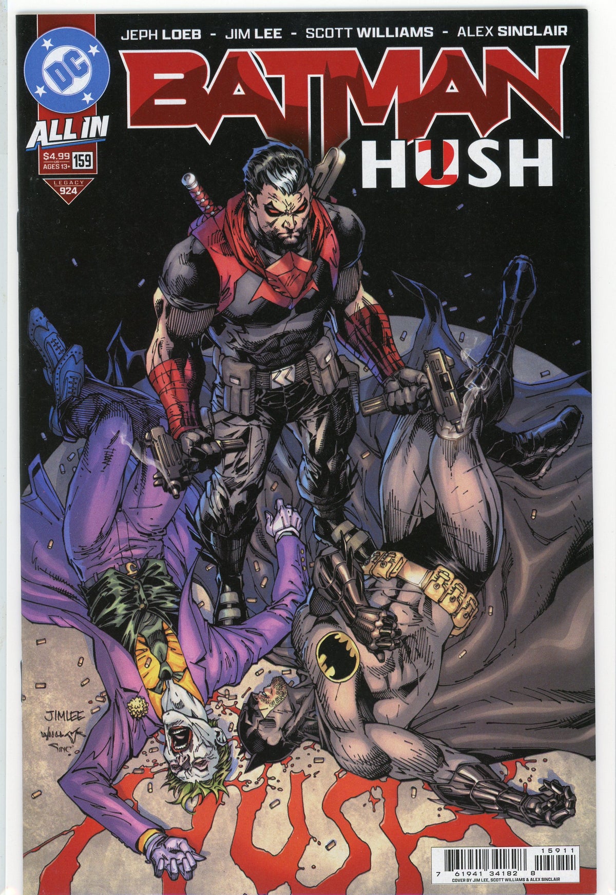 BATMAN HUSH #159 ALL IN