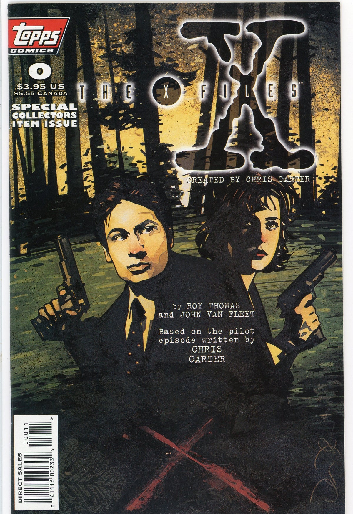 THE X-FILES #0 NM SPECIAL COLLECTORS ISSUE SENSATIONAL COVER KILLER GLOSS