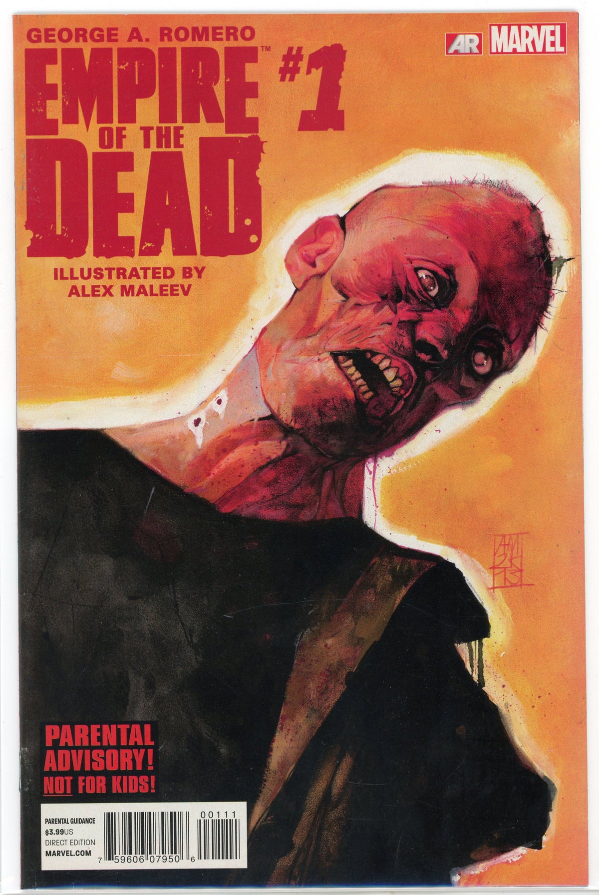 EMPIRE OF THE DEAD #1 NM GEORGE A ROMERO TERRIFYING COVER NICE GLOSS