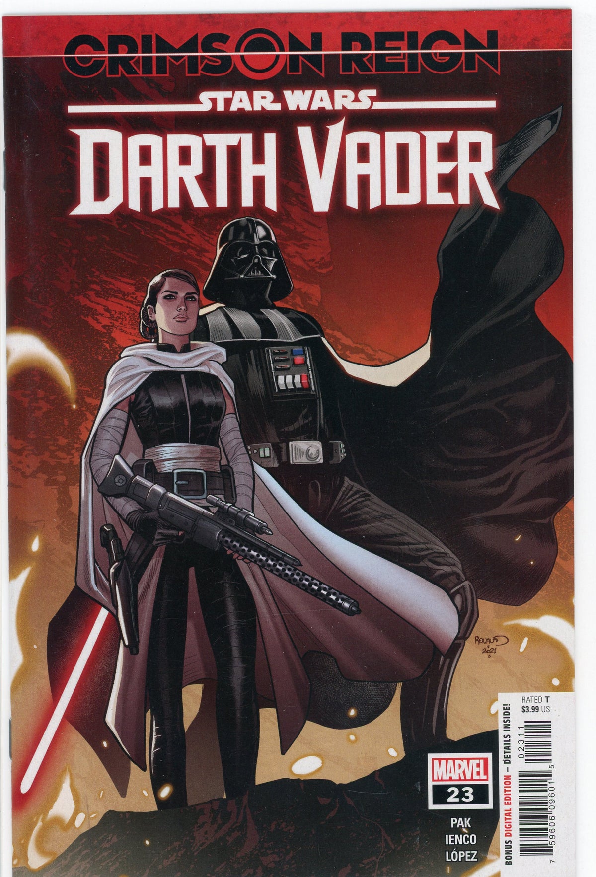 DARTH VADER #23 NM STAR WARS CRIMSON REIGN