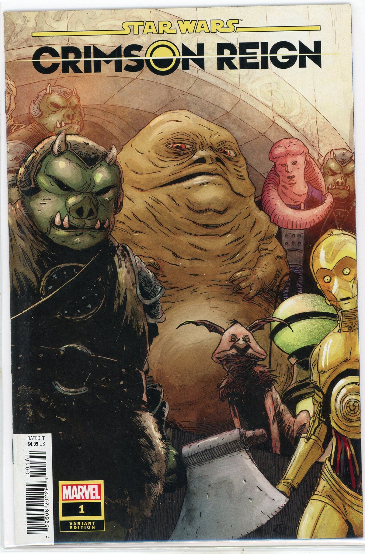 STAR WARS CRIMSON REIGN #1 NM VARIANT