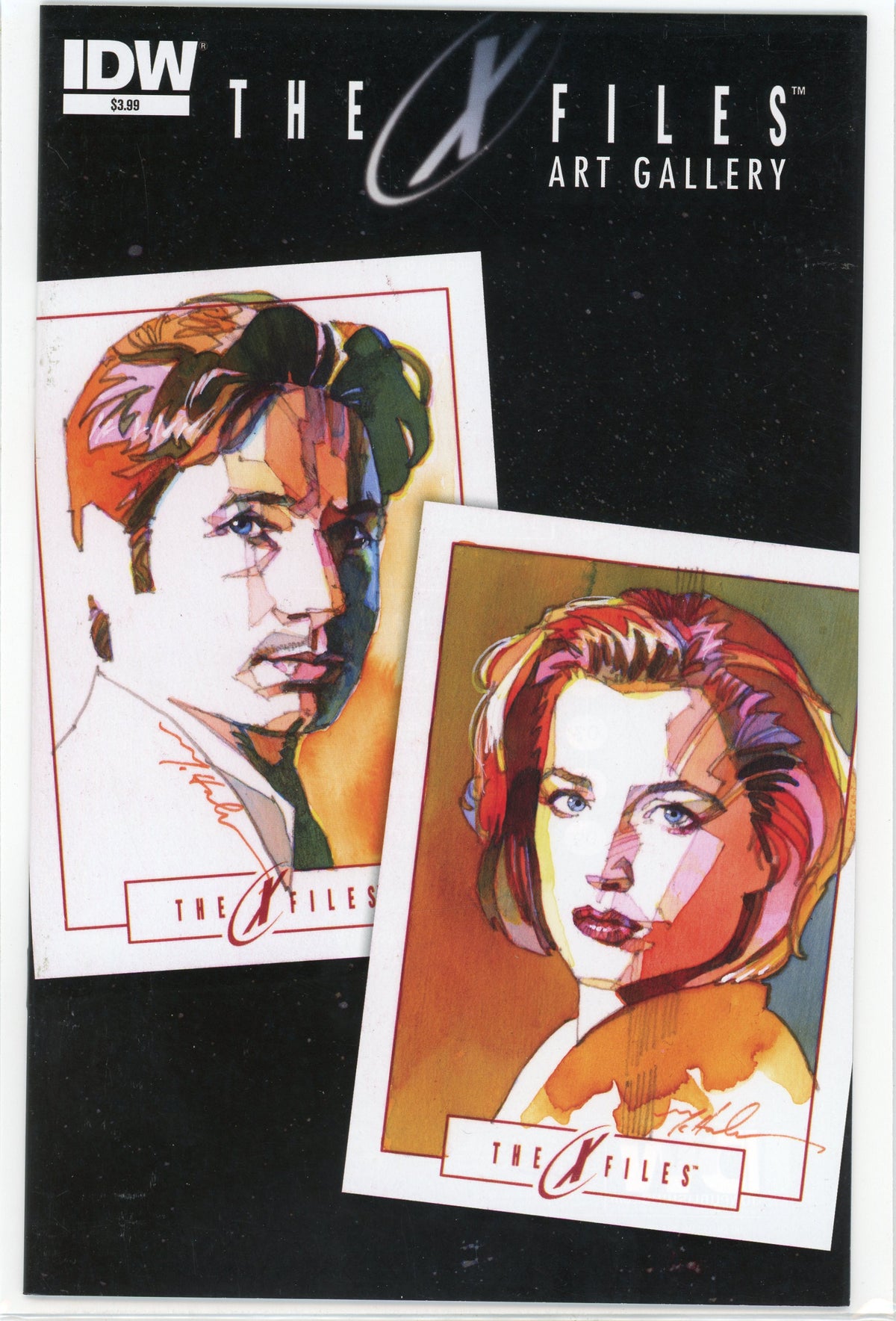 THE X-FILES ART GALLERY NM POP CULTURE MEMENTO KILLER SHEEN