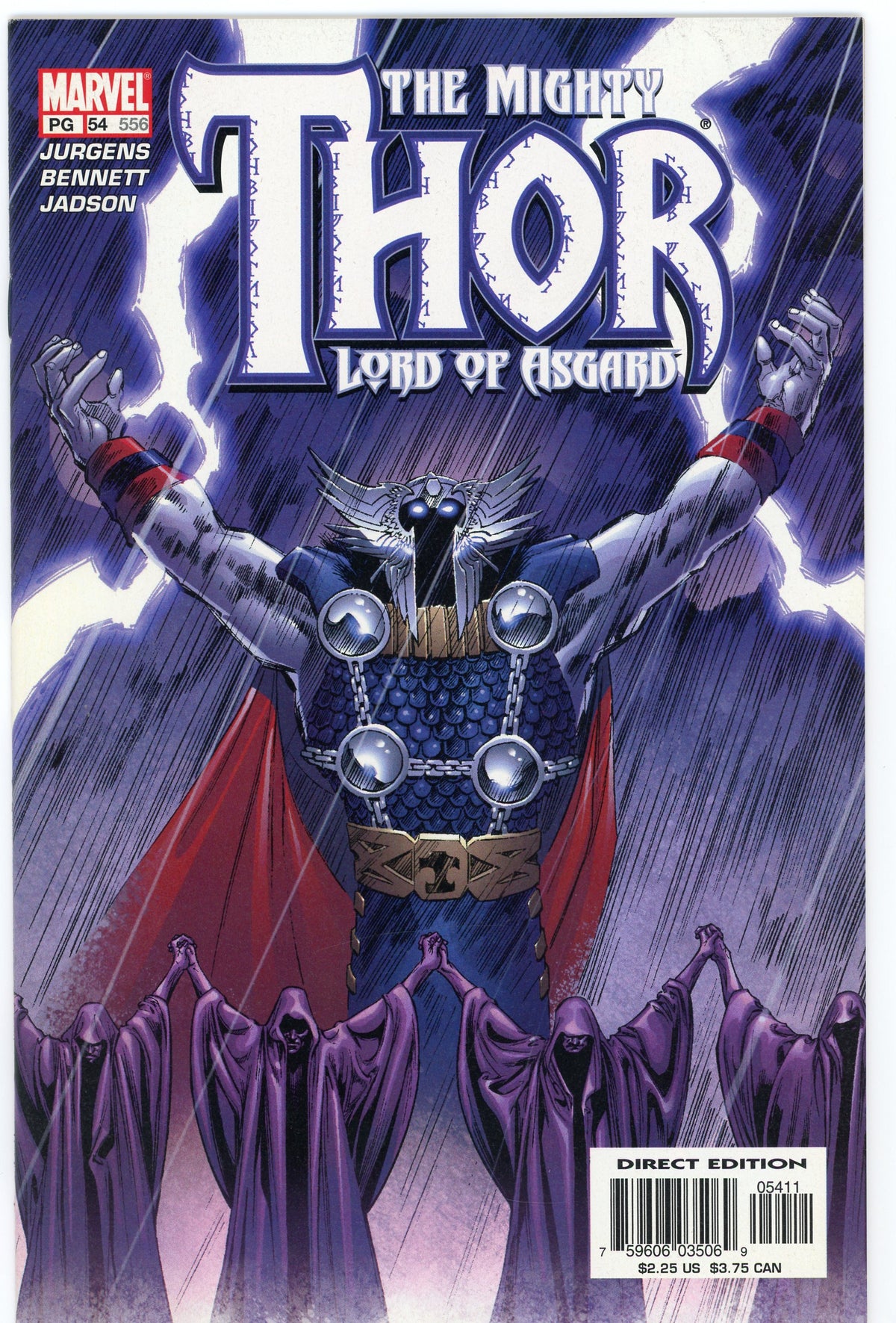 THE MIGHTY THOR LORD OF ASGARD #556 NM ELECTRIFYING COVER GREAT GLOSS