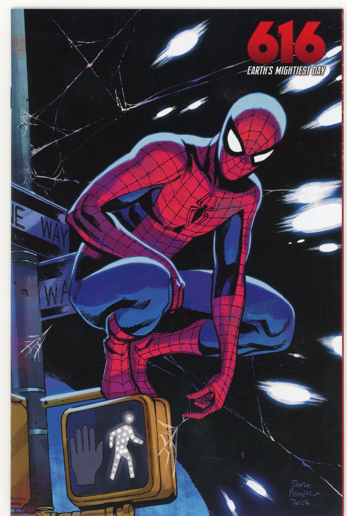 ASM #966 VARIANT 616 EARTHS MIGHTIEST DAY NM SPIDER MAN SPOTLIGH COVER BRILLIANT FINISH