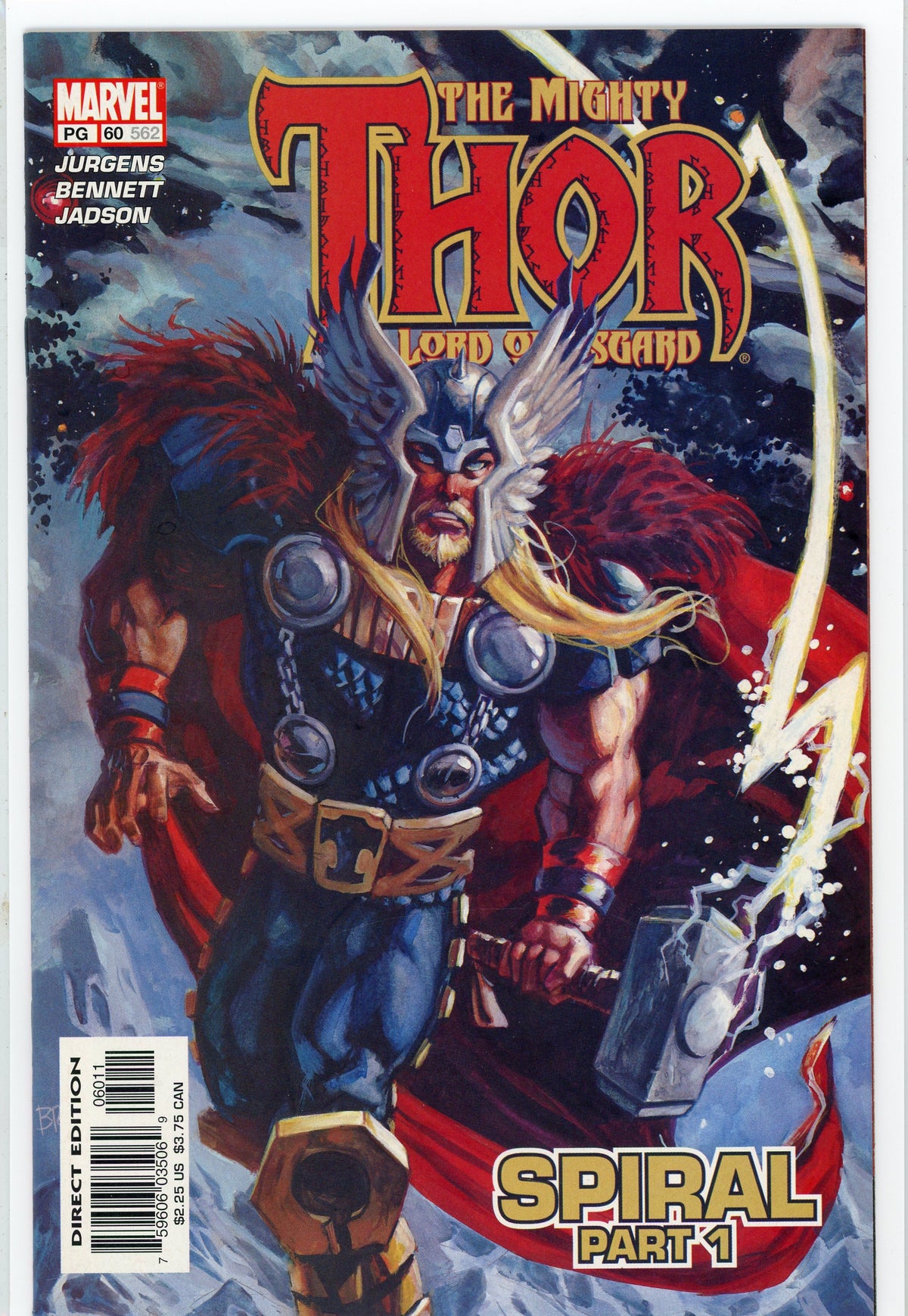 THE MIGHTY THOR LORD OF ASGARD #562 NM TERRIFIC COVER GLOSSY SHEEN