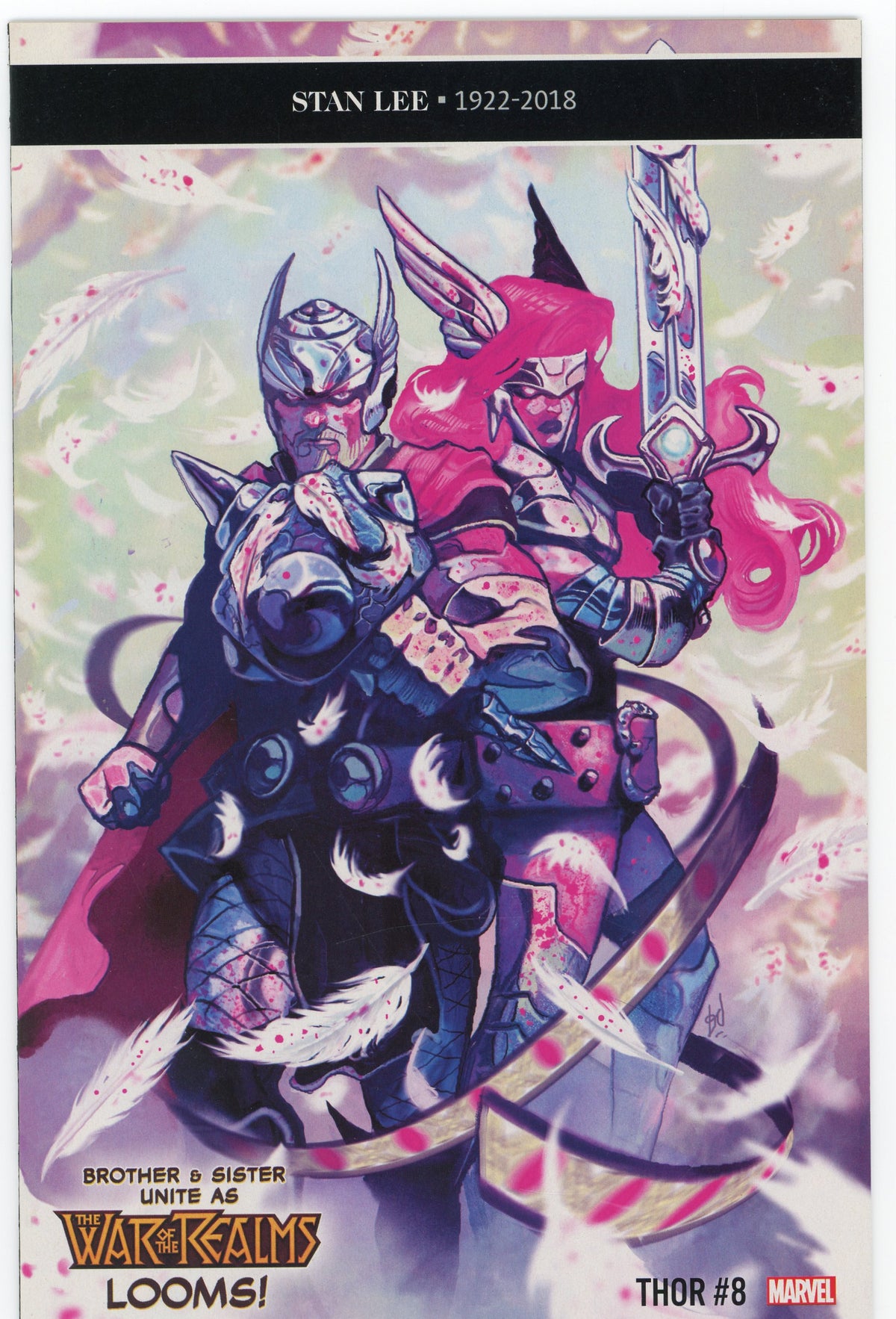 THOR #8 NM SENSATIONAL COVER FANTASTIC GLOSS STAN LEE TRIBUTE