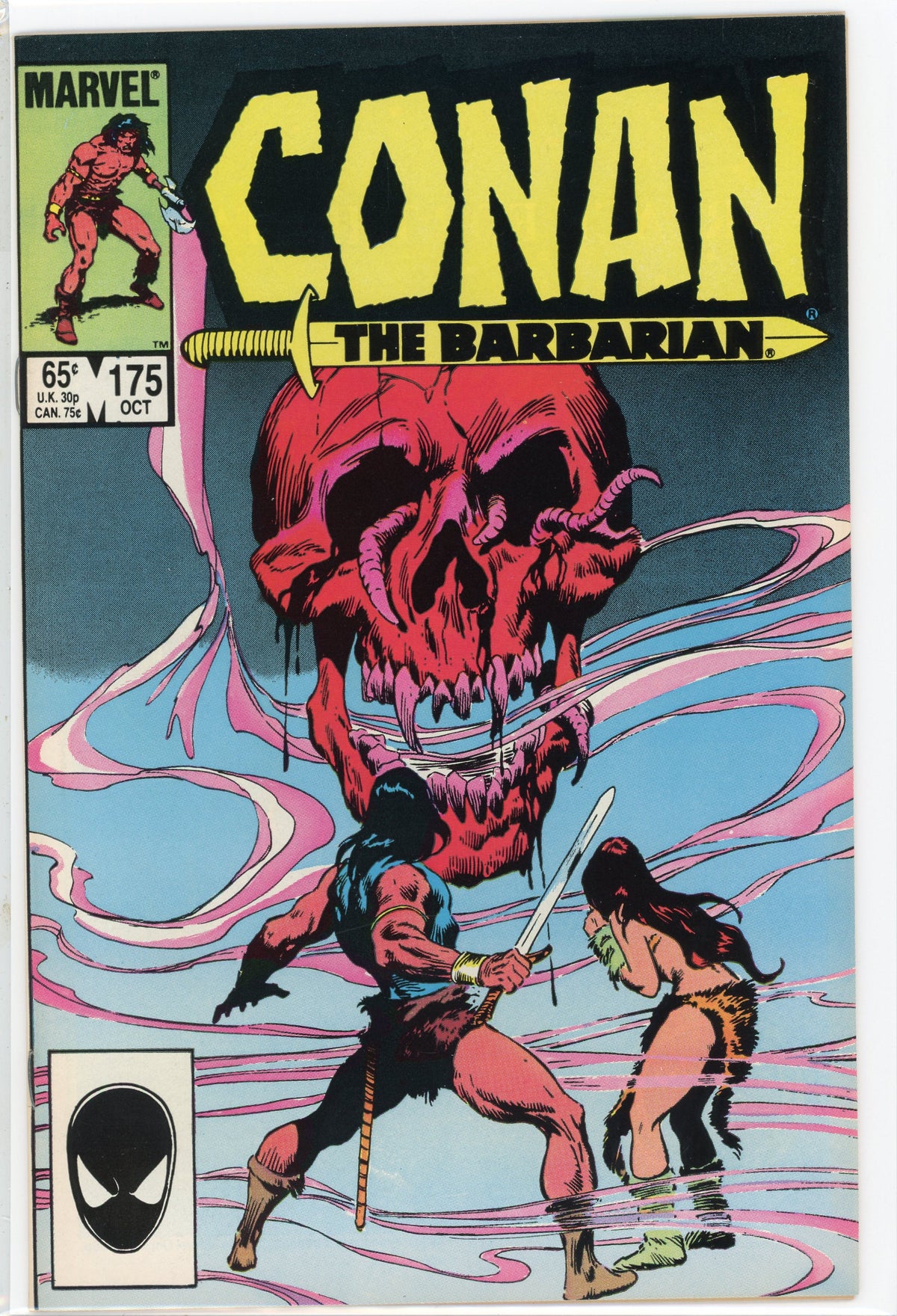CONAN THE BARBARIAN #175 NM ASTOUNDING COVER NICE SHEEN