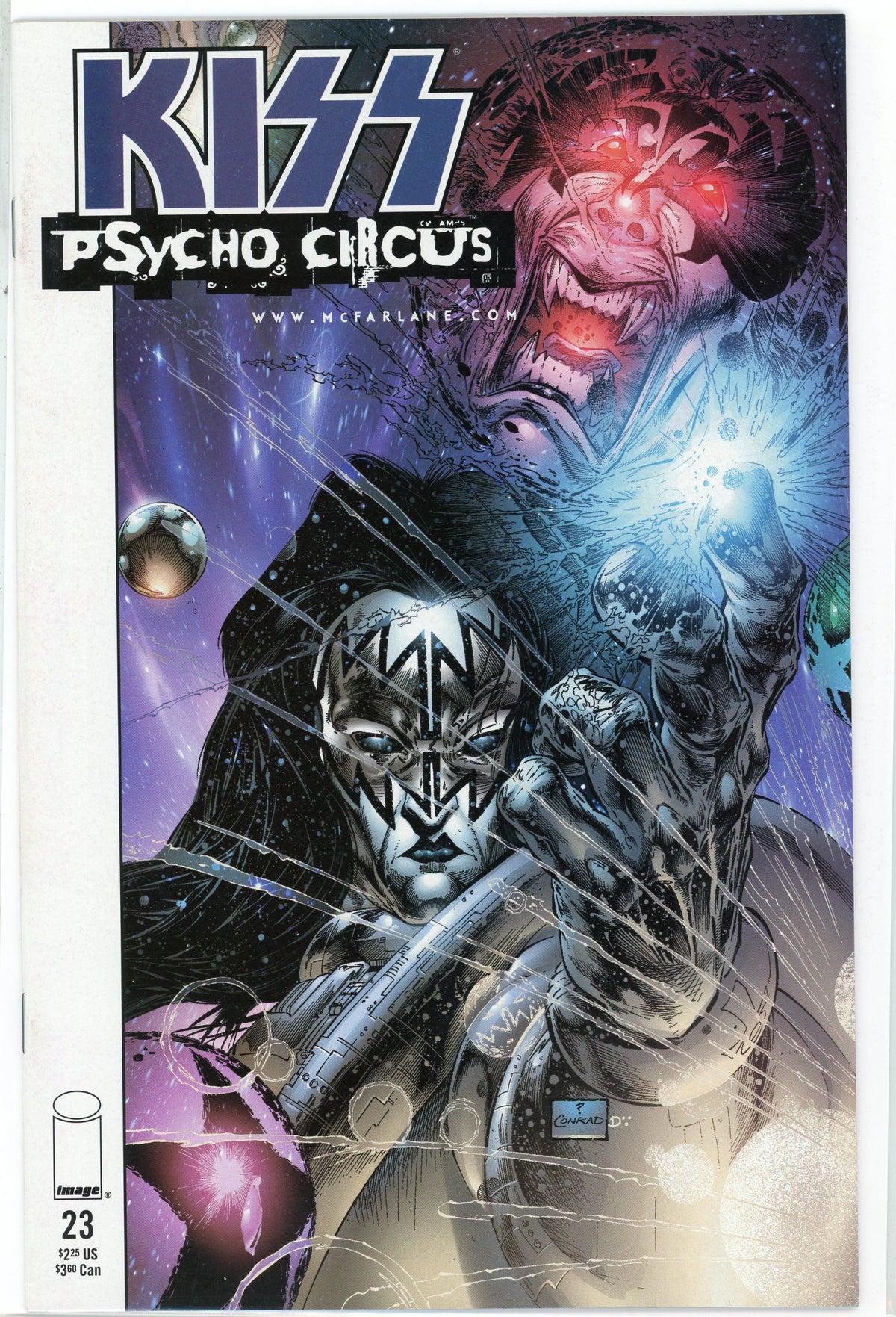 KISS PSYCHO CIRCUS #23 NM INCREDIBLE GLOSSY SHEEN FANTASTIC COVER