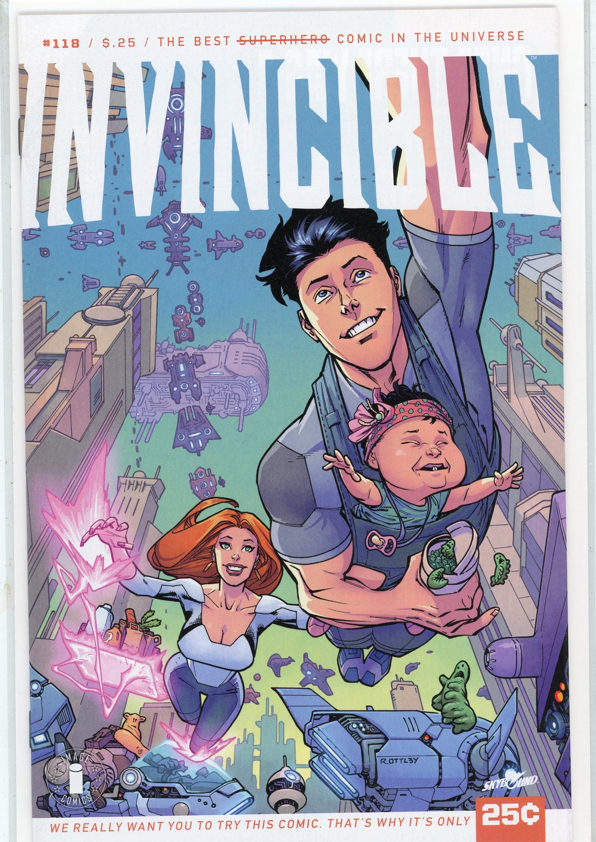 INVINCIBLE #118 NM HOT TITLE INCREDIBLE COVER GEM