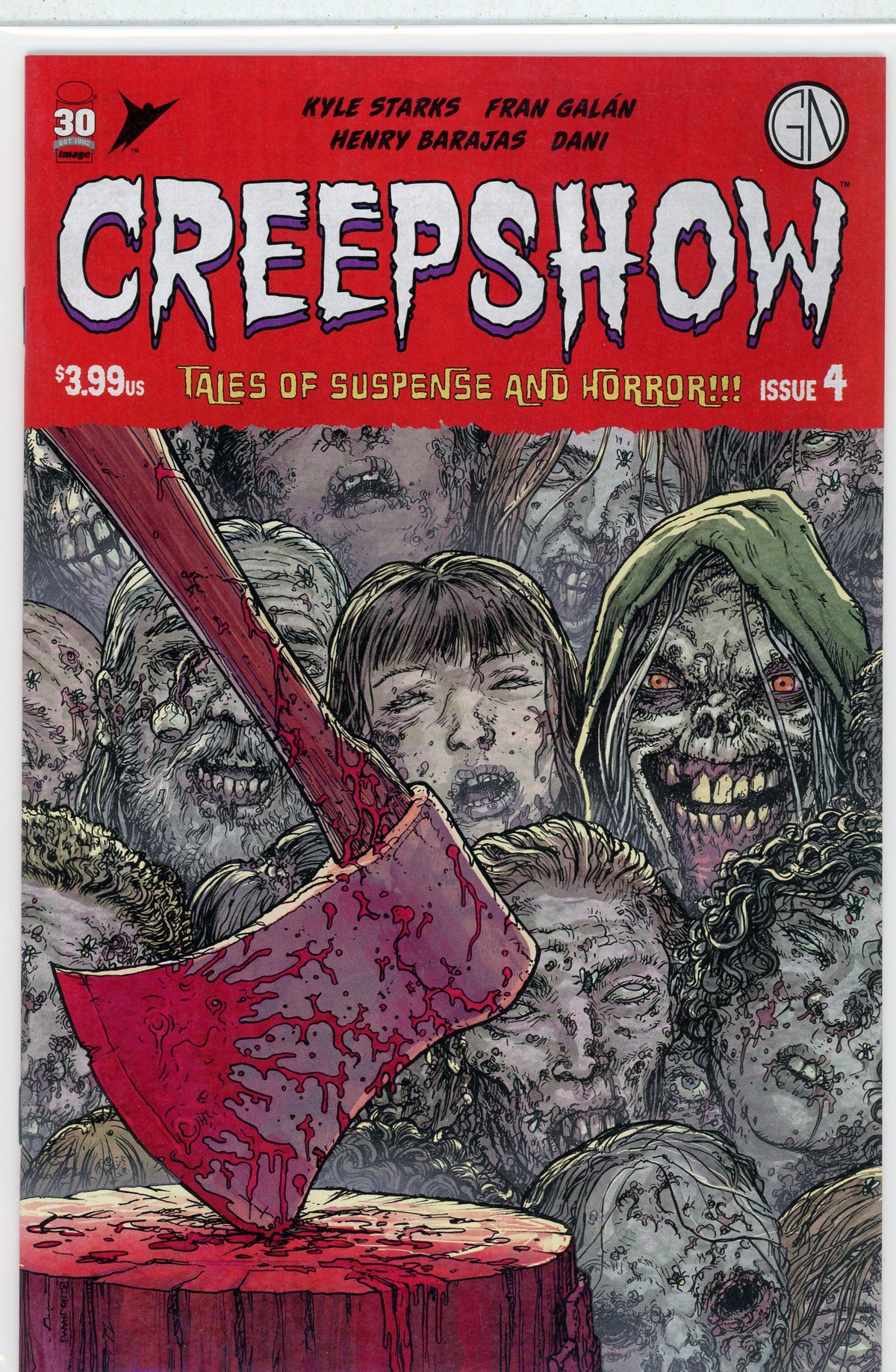 CREEPSHOW #4 NM TERRIFYING ICONIC COVER IMAGE COMICS