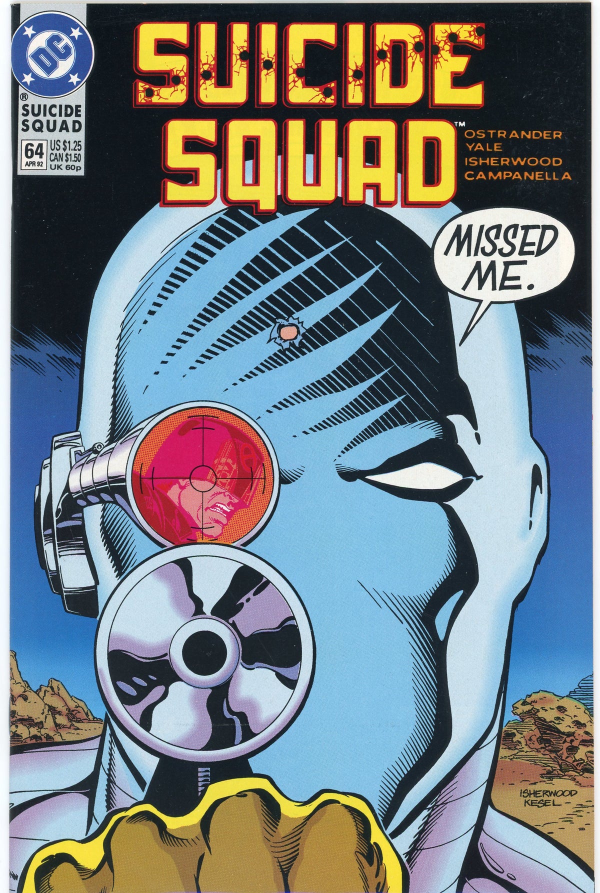 SUICIDE SQUAD #64 NM ISHERWOOD GREAT COVER FABULOUS GLOSSY SHEEN
