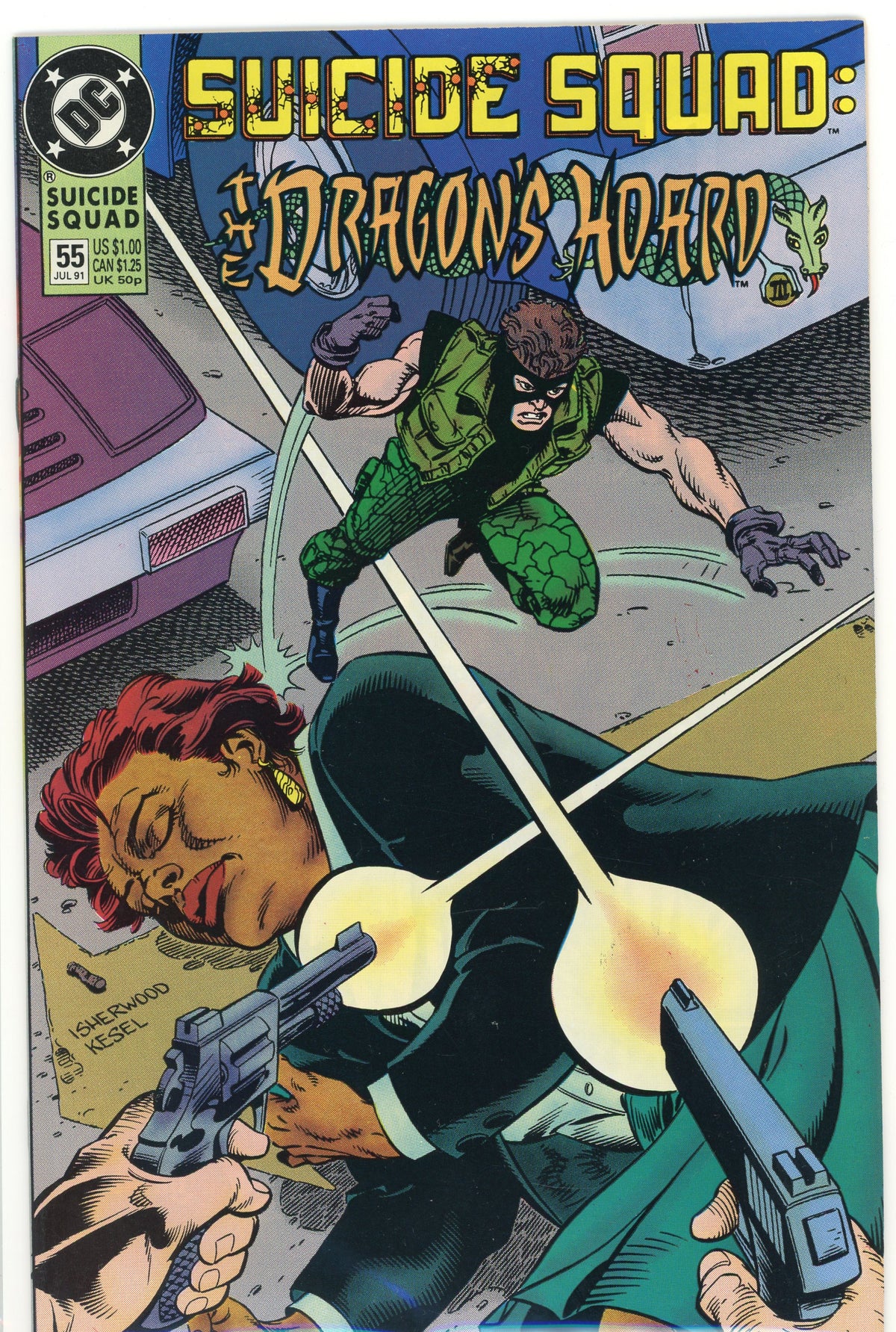 SUICIDE SQUAD #55 NM AWE INSPIRING ISHERWOOD COVER SCINTILLATING GLOSS