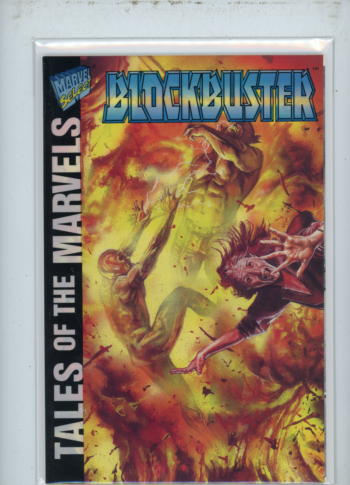 TALES OF THE MARVELS BLOCKBUSTER NM INCREDIBLE COVER MIND BLOWING GLOSS