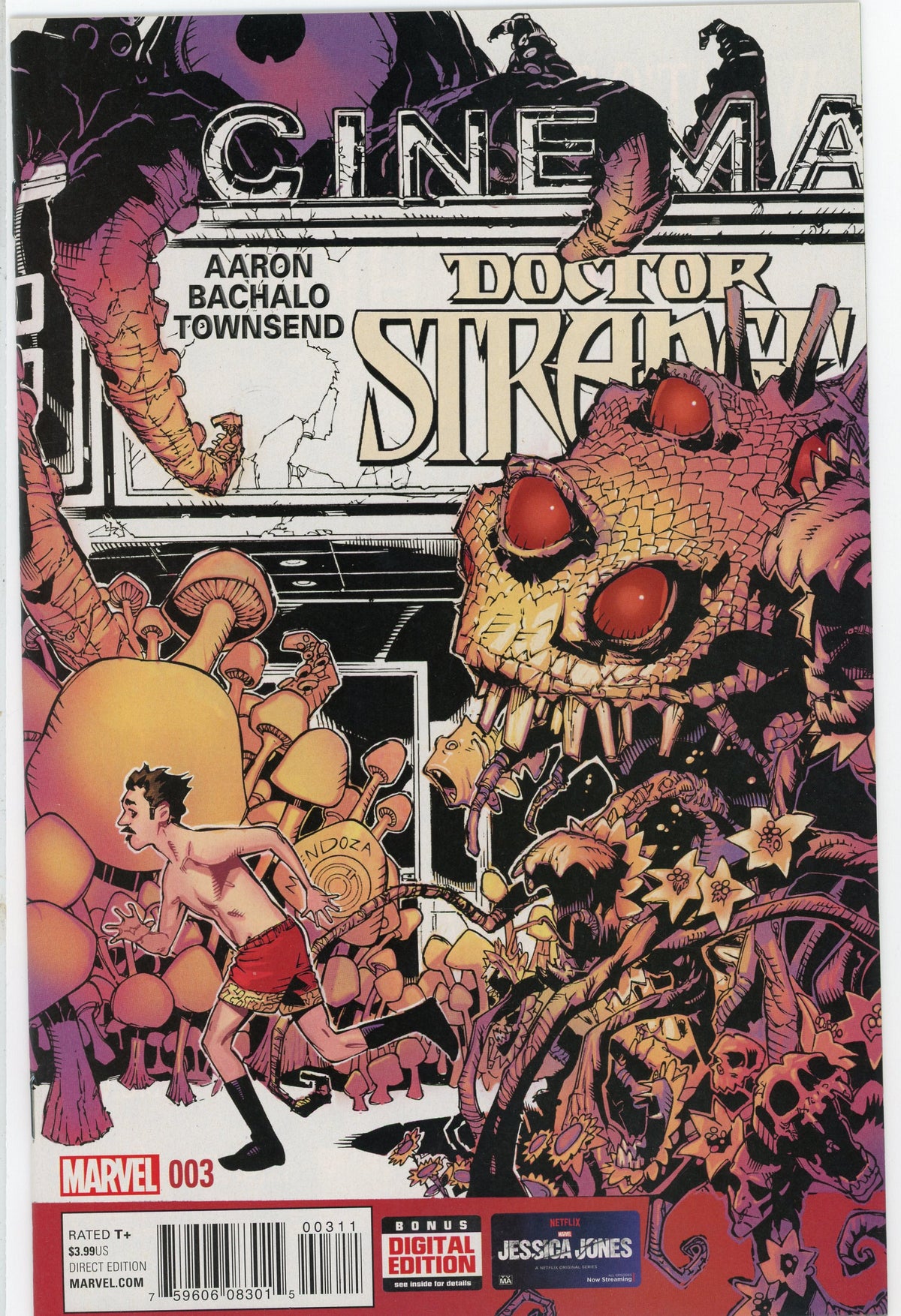 DOCTOR STRANGE #3 NM INCREDIBLE MONSTER COVER AMAZING GLOSSY SHEEN