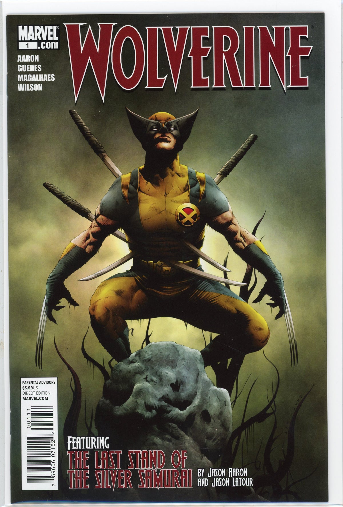 WOLVERINE #1 NM ICONIC COVER SCINTILLATING SHEEN